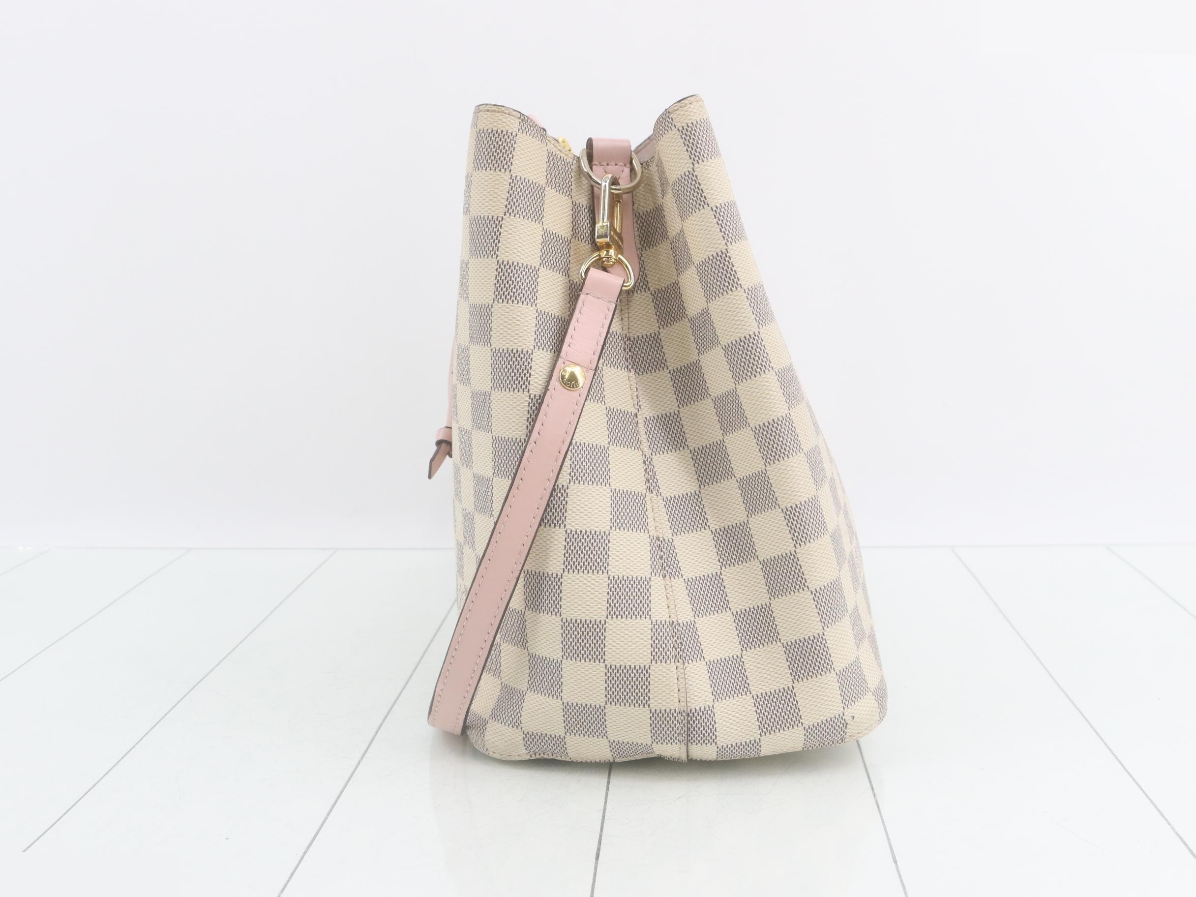 Damier Azur Neo Noe Shoulder Bag — view 3