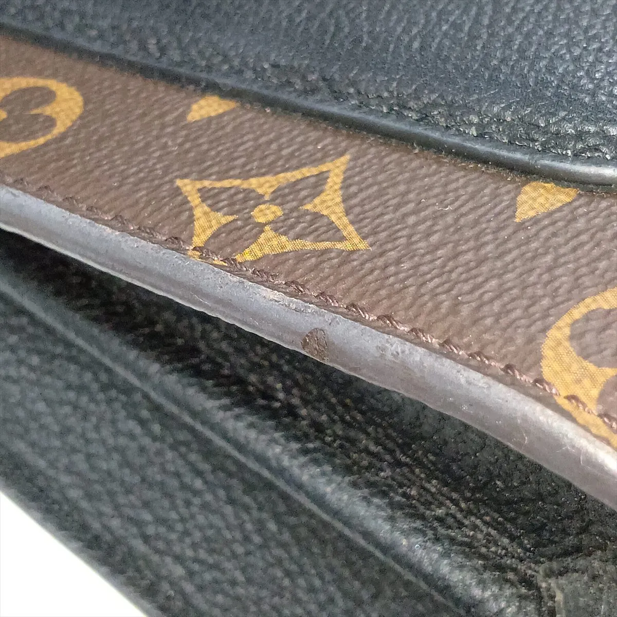 Monogram x Leather Victoire M41730 CA4136 Brown x Black — view 15