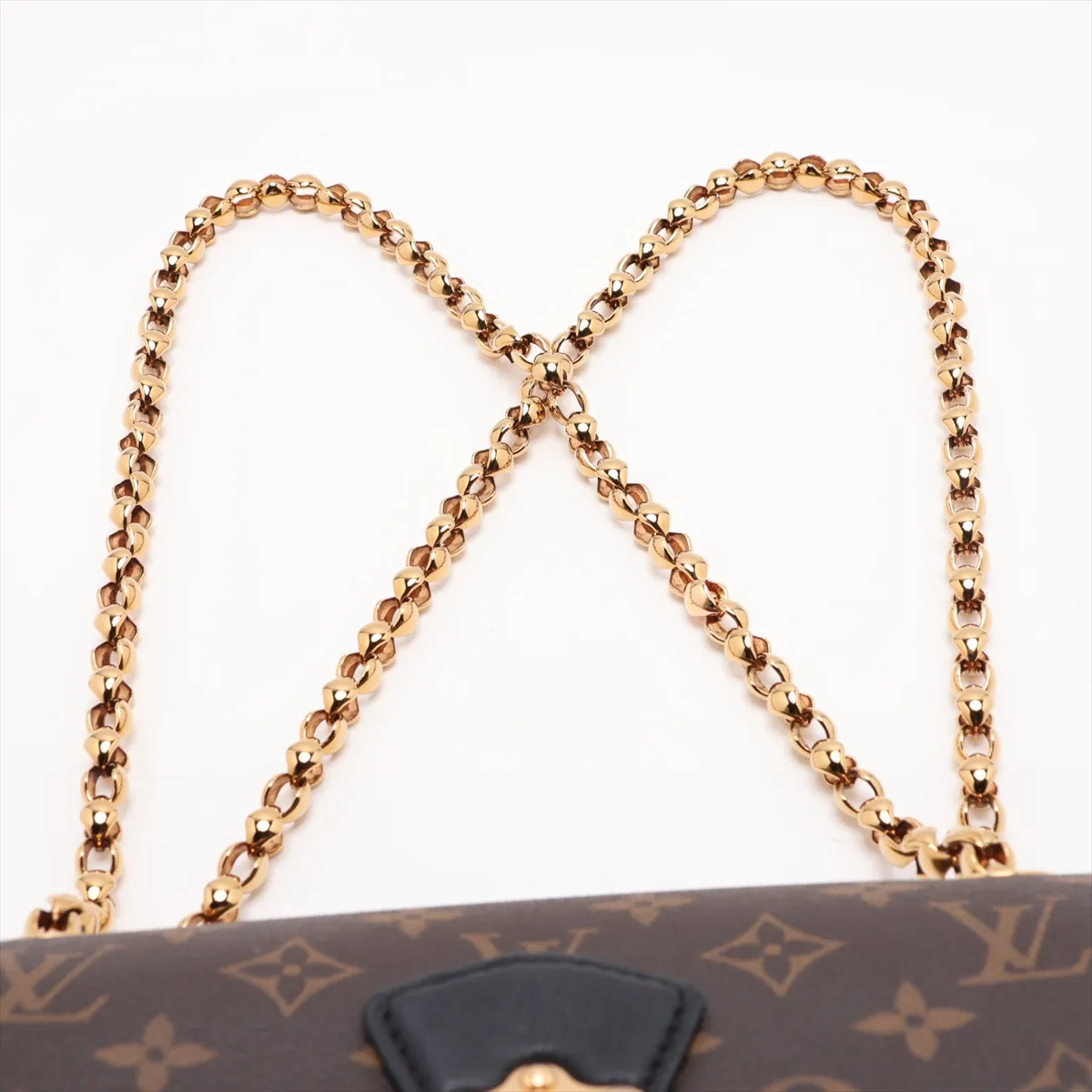 Monogram x Leather Victoire M41730 CA4136 Brown x Black — view 6