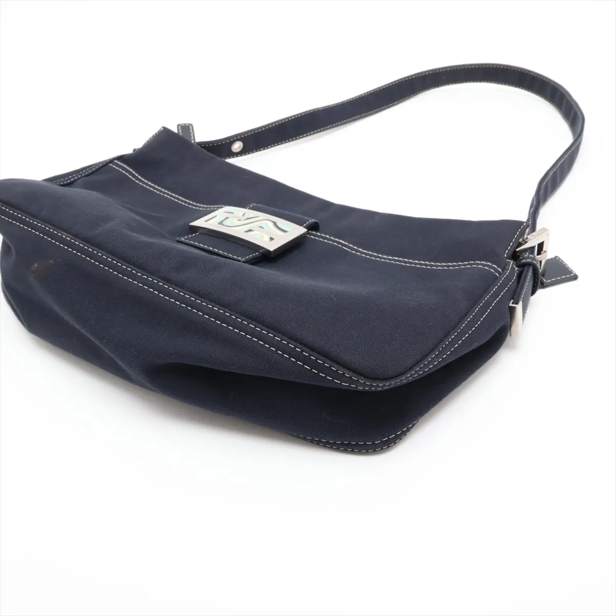 26566 Denim Shoulder Bag Navy — view 3
