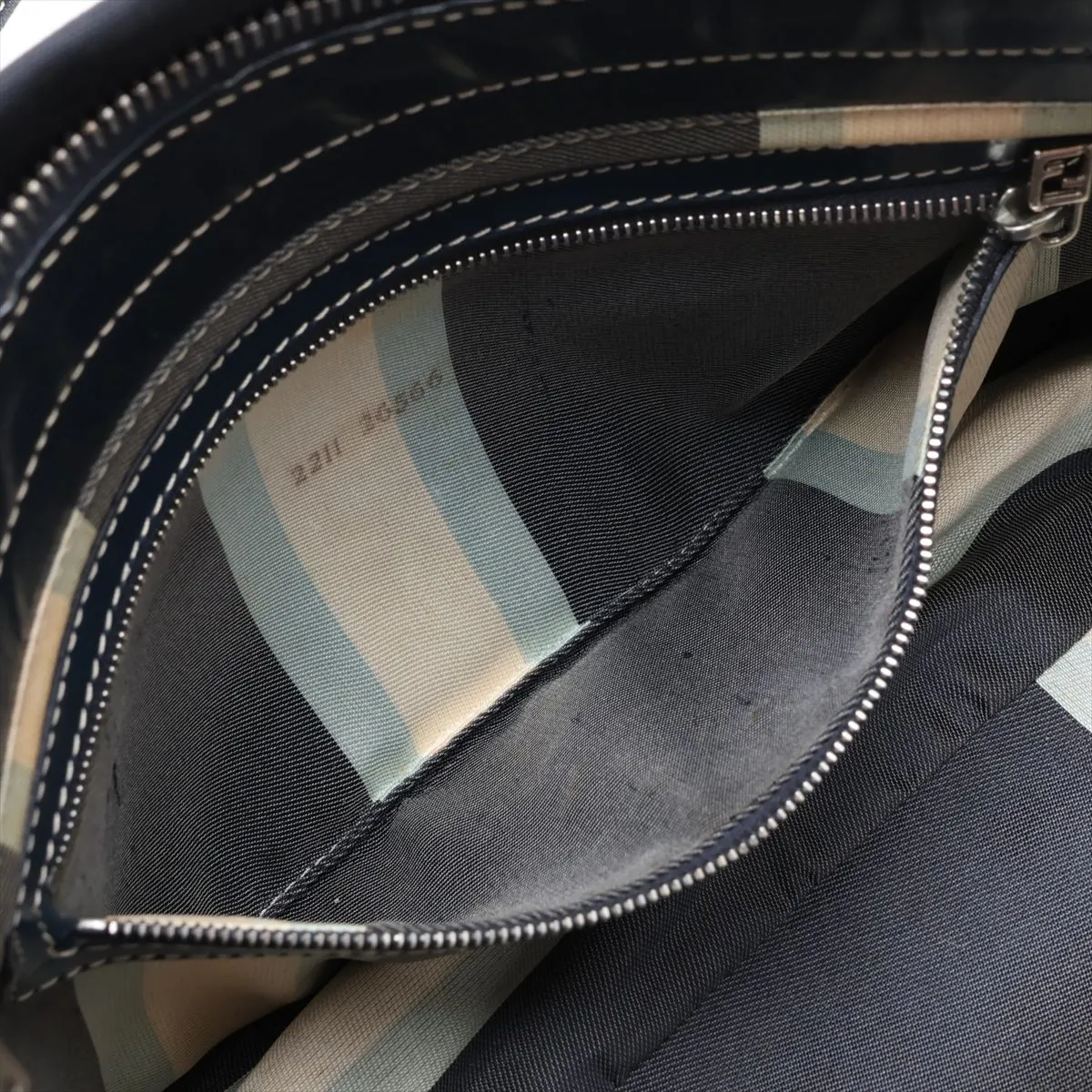 26566 Denim Shoulder Bag Navy — view 8