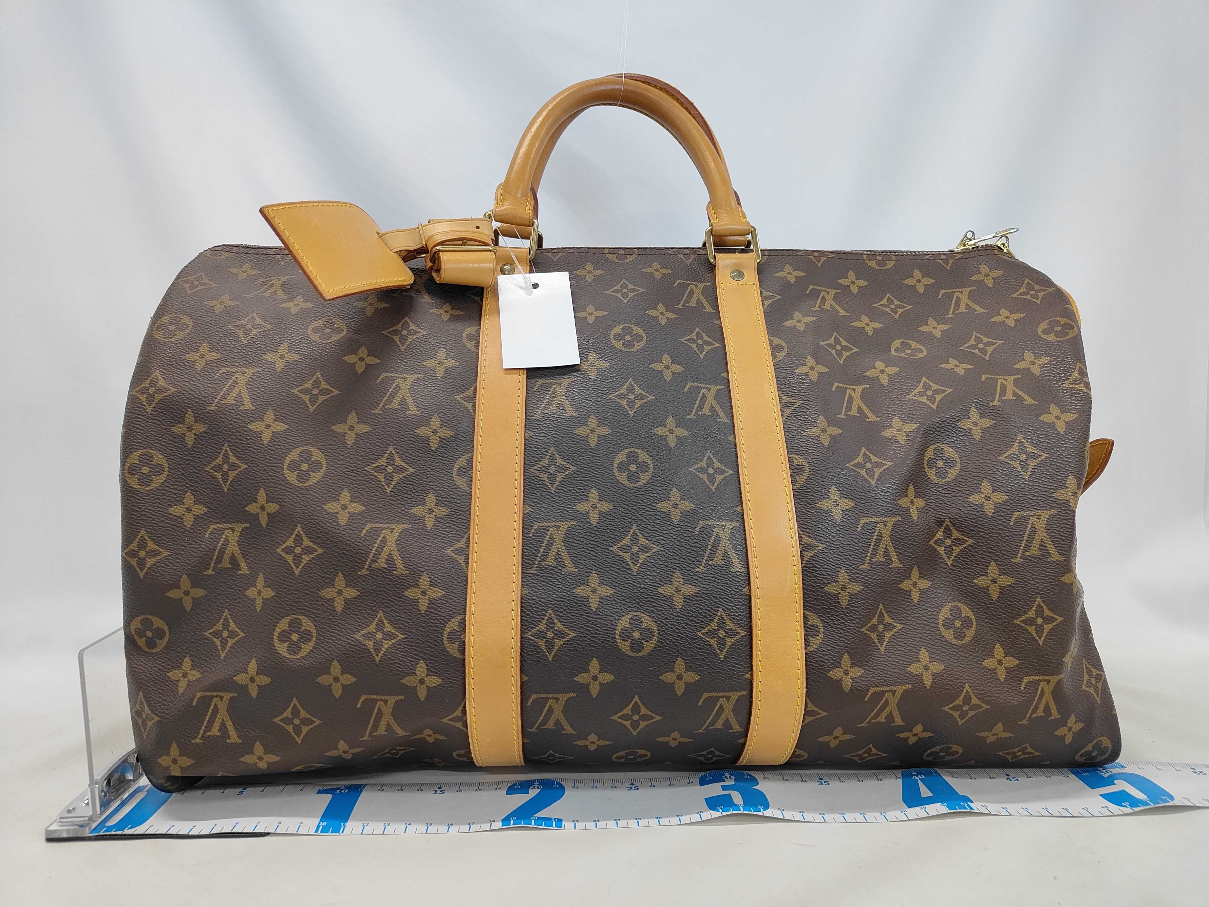Monogram M41412 Keepall Bandoulière 60 Boston Bag — view 2
