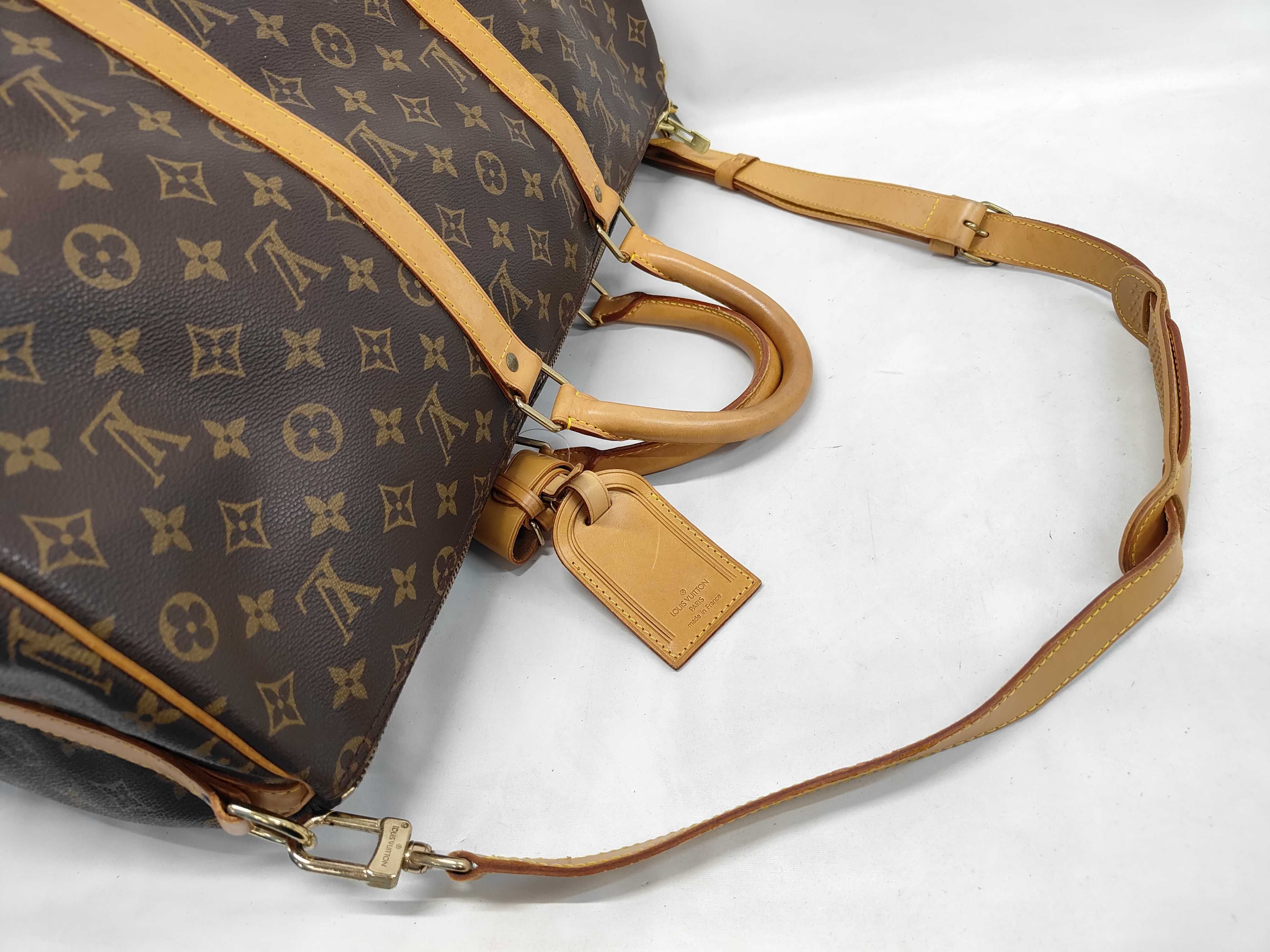 Monogram M41412 Keepall Bandoulière 60 Boston Bag — view 3