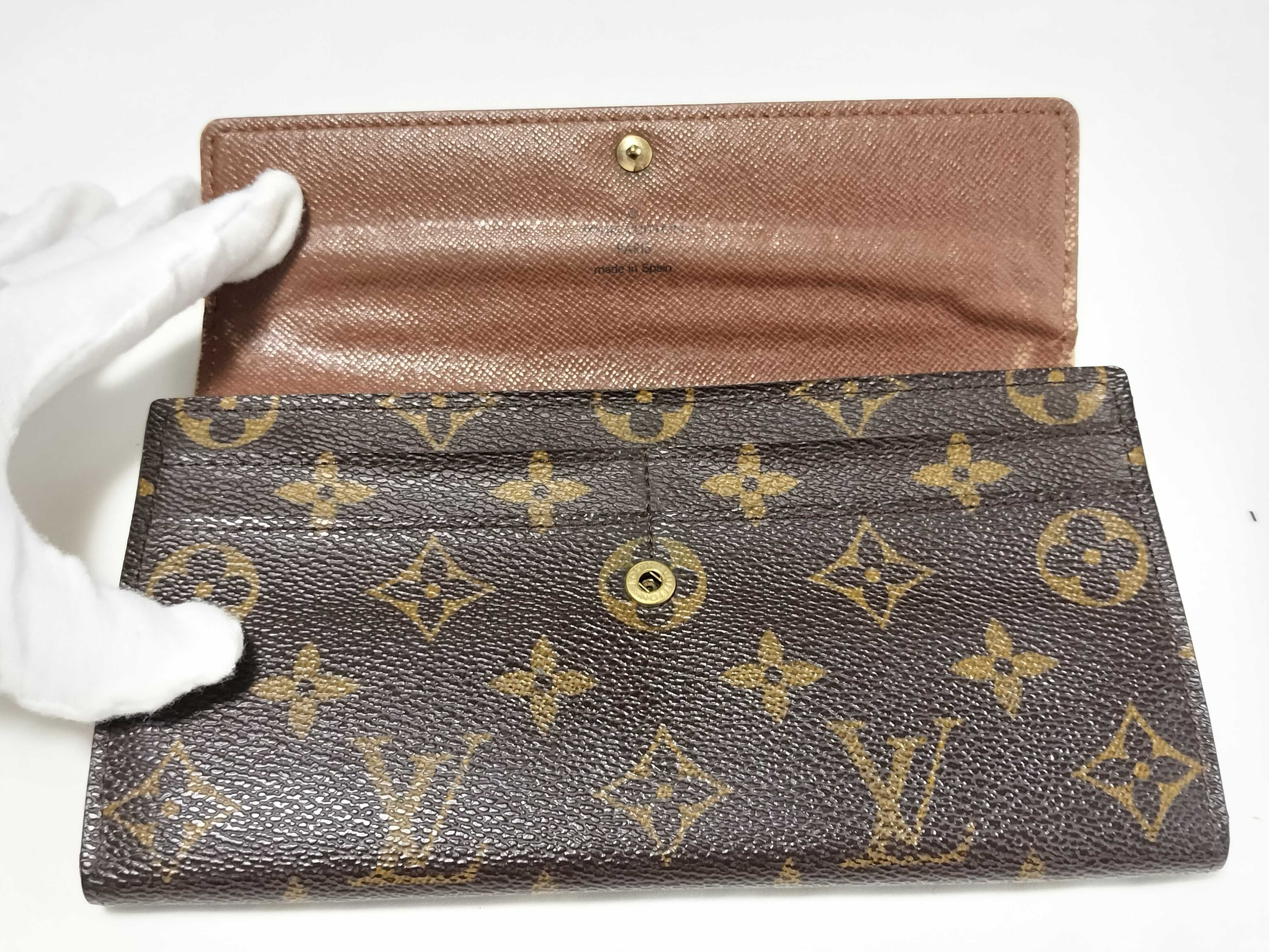 Monogram Portefeuille Sarah Wallet — view 11
