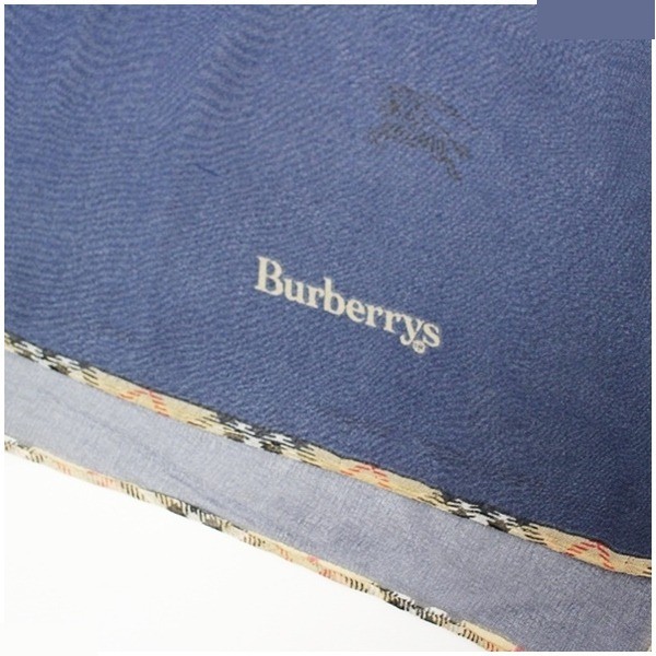 silk scarf plain with tag — view 3