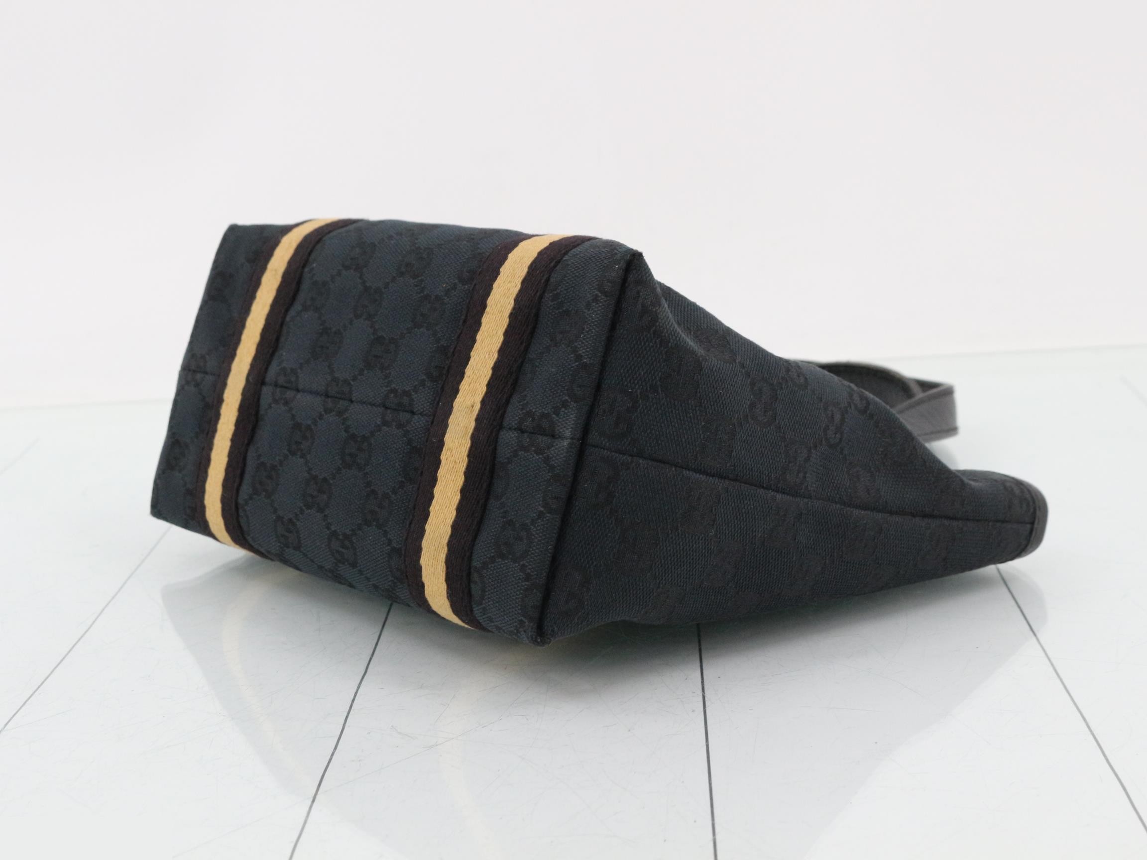 GG Canvas Charm Mini Shopper Tote Sherry Black W21cm — view 6