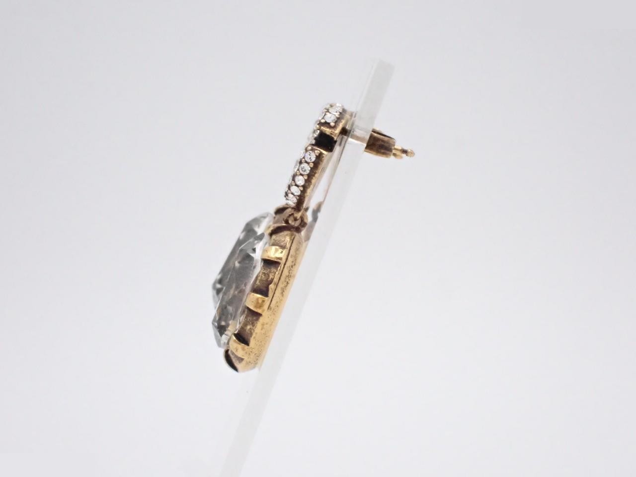 Double G Drop Earrings — view 3