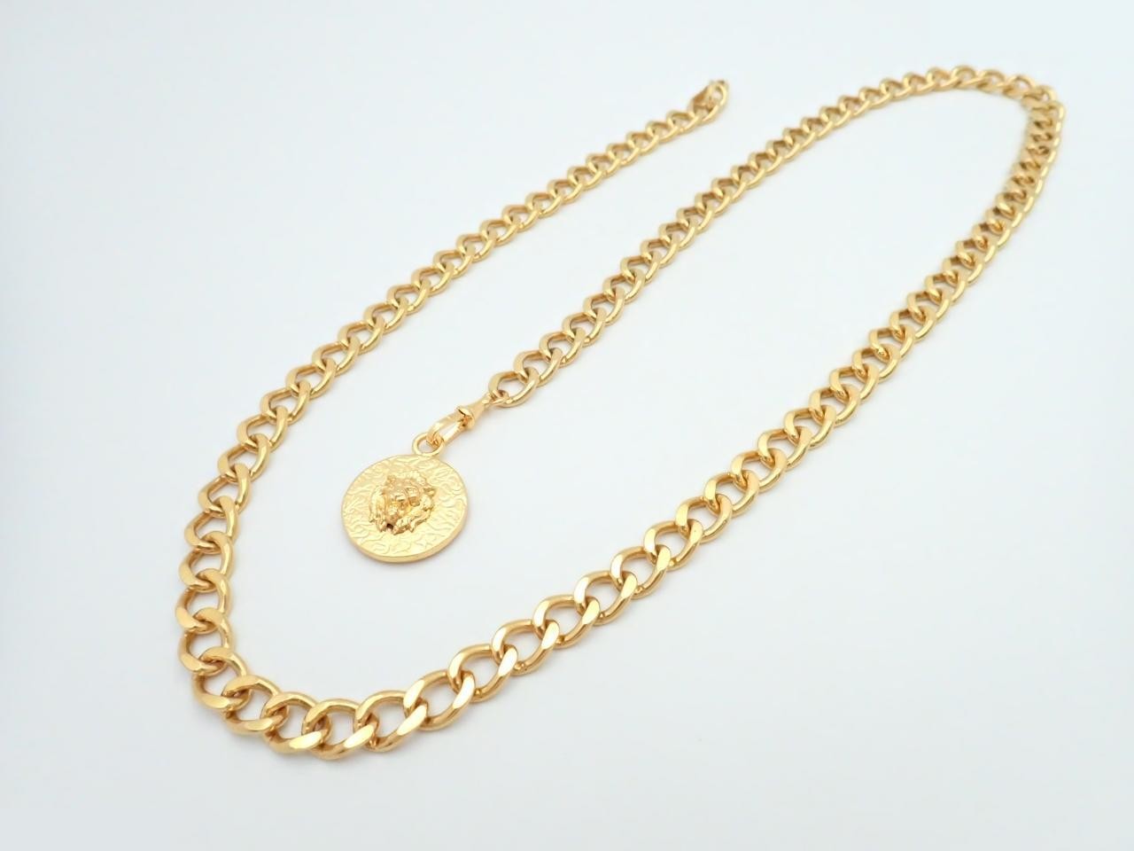 Boxed Lion Coco Belt, approximately 80cm in length. — view 2
