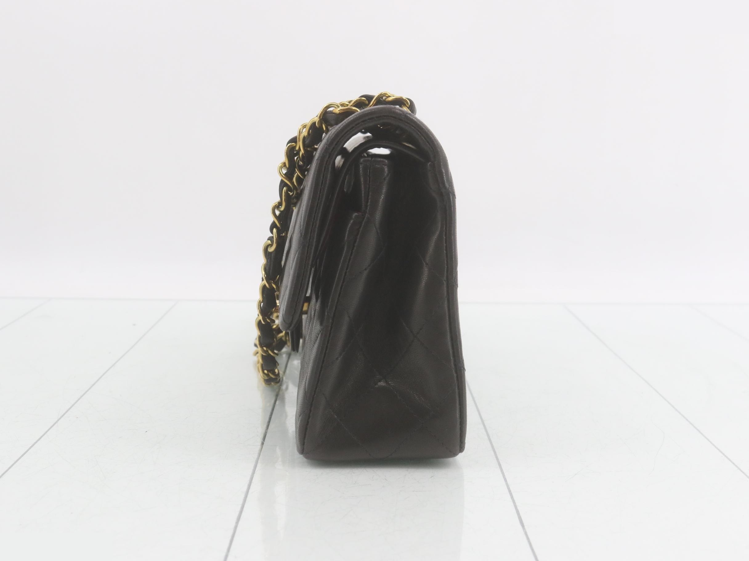 Matelassé Chain Shoulder Bag — view 3