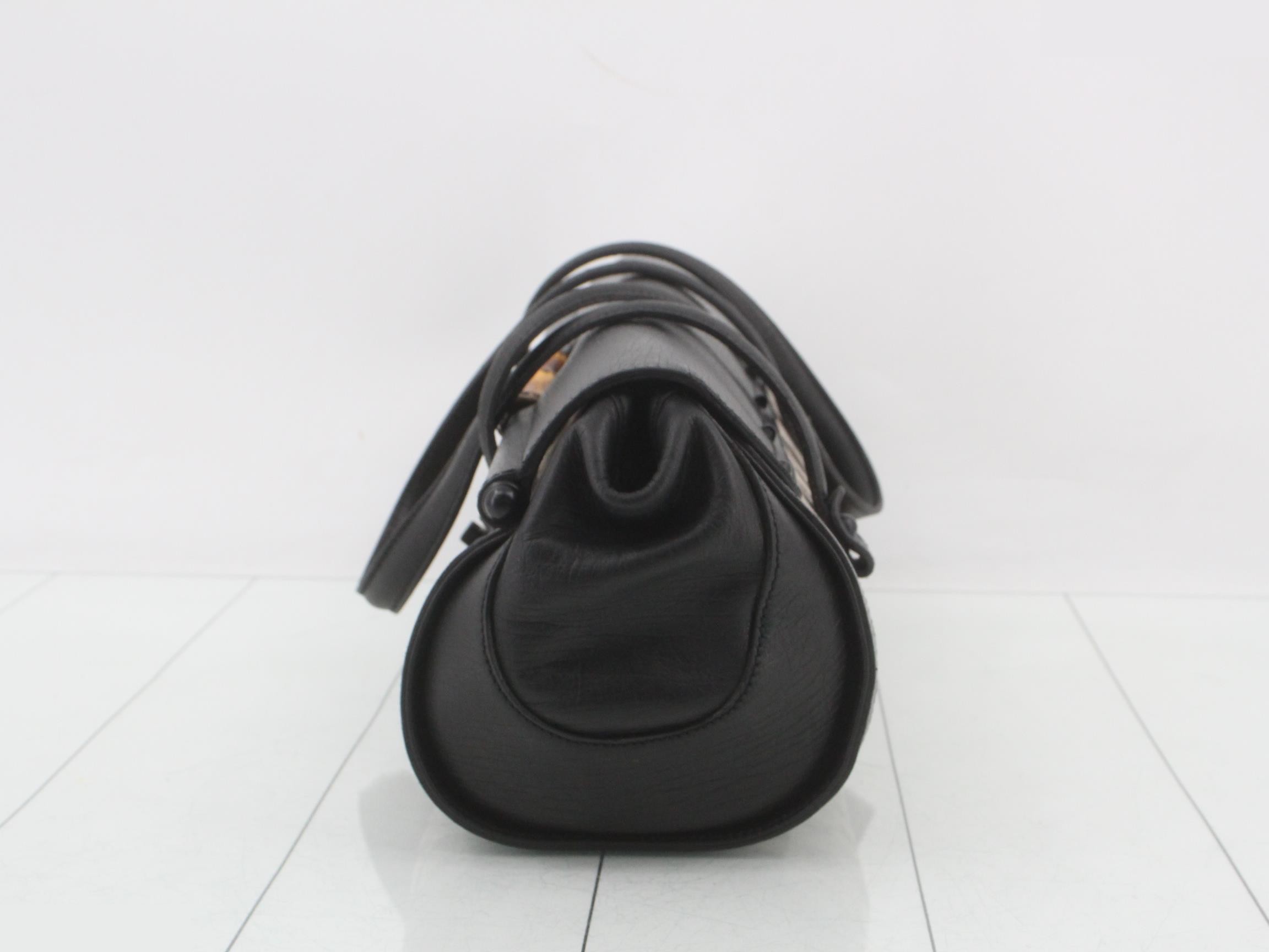 GG Canvas Bamboo Shoulder Bag — view 3