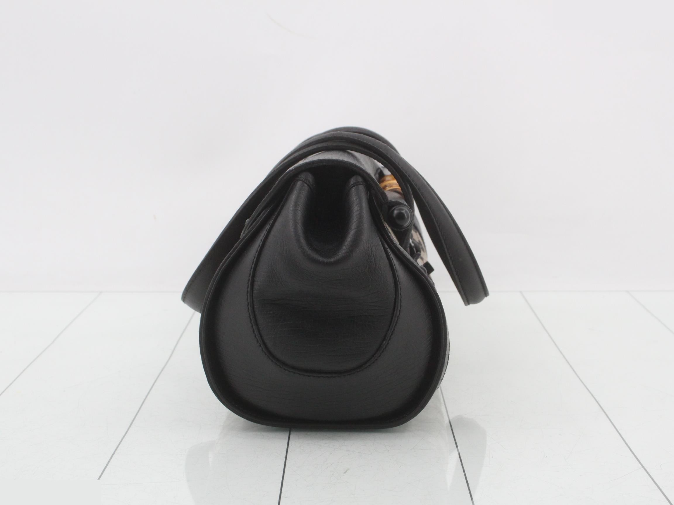 GG Canvas Bamboo Shoulder Bag — view 4