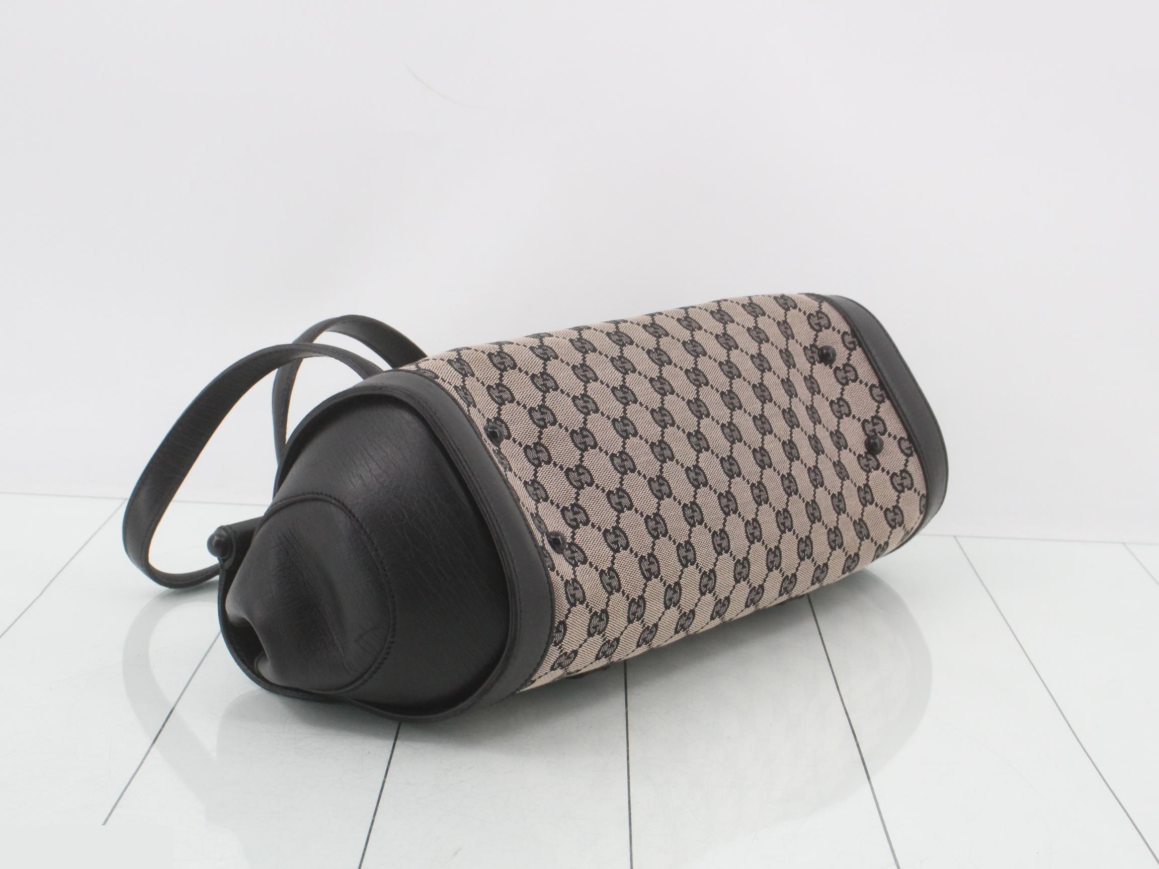 GG Canvas Bamboo Shoulder Bag — view 5