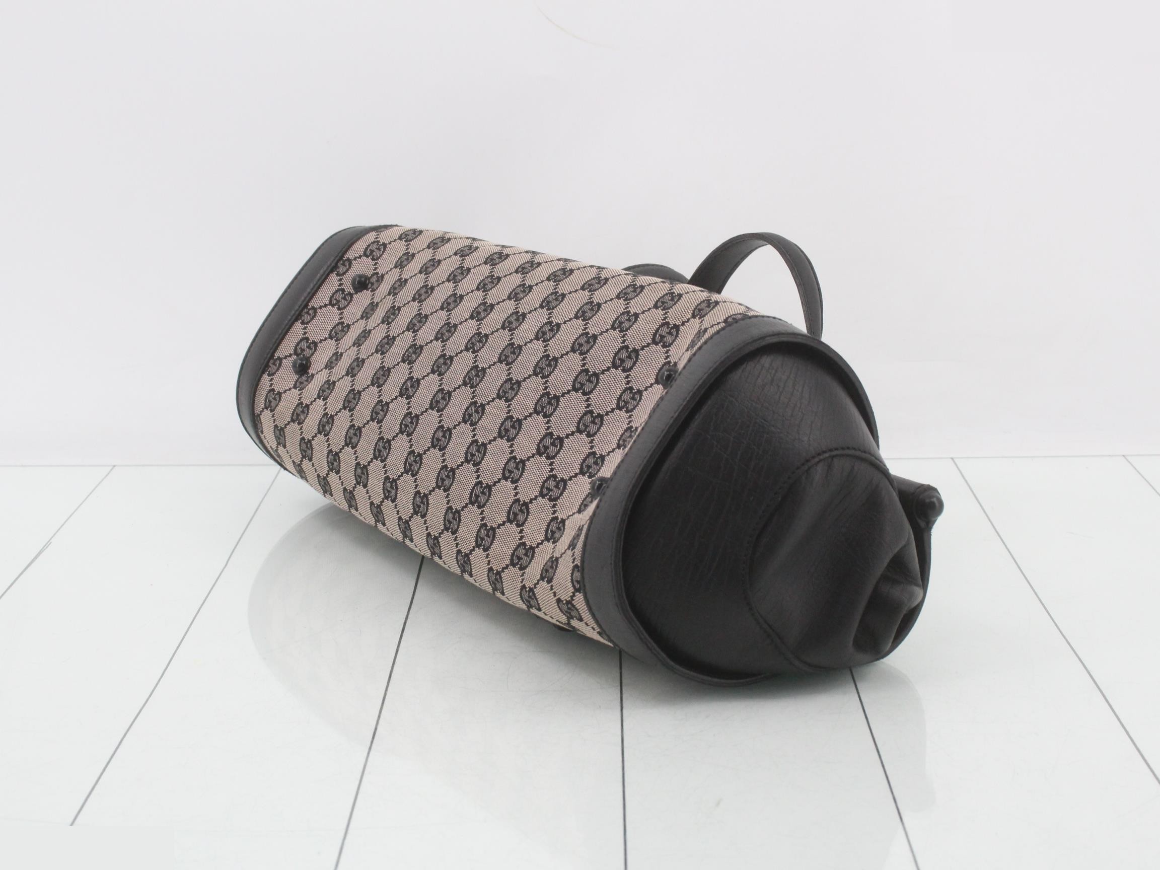 GG Canvas Bamboo Shoulder Bag — view 6