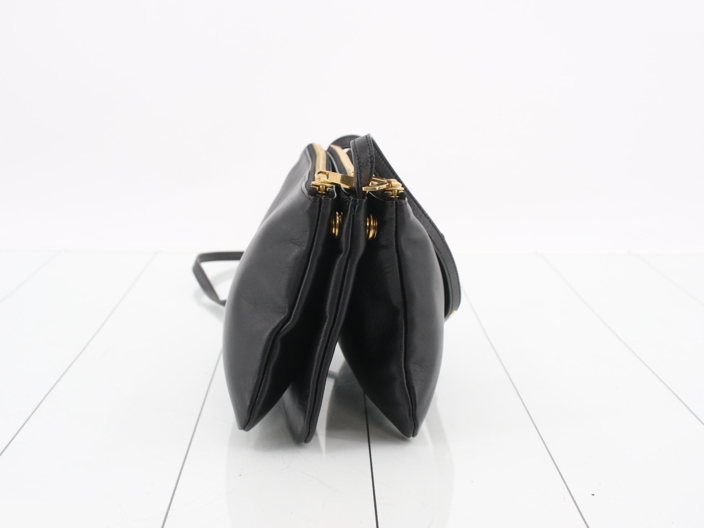 Trio Black with Gold Hardware - Bag — view 4