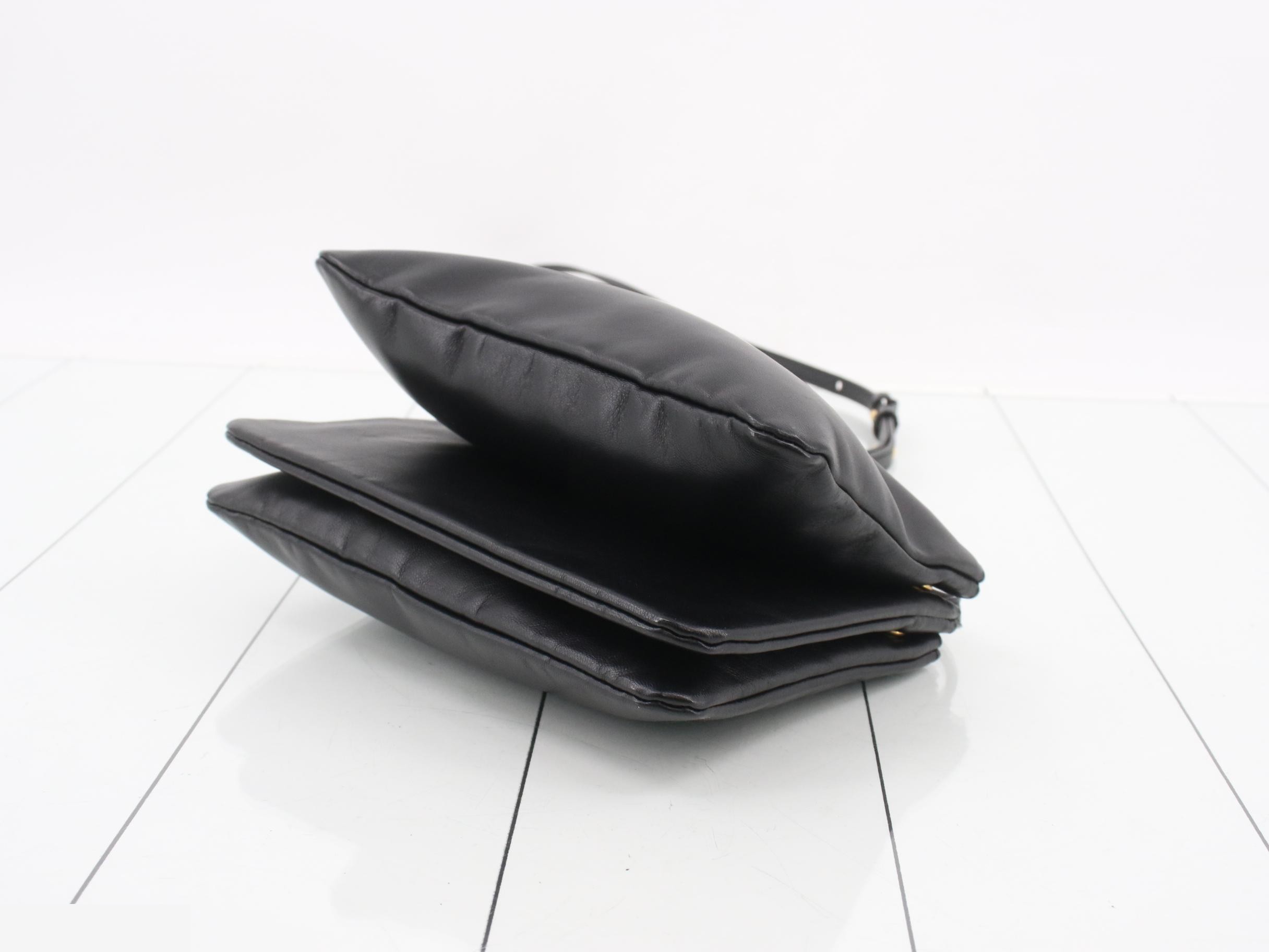 Trio Black with Gold Hardware - Bag — view 6