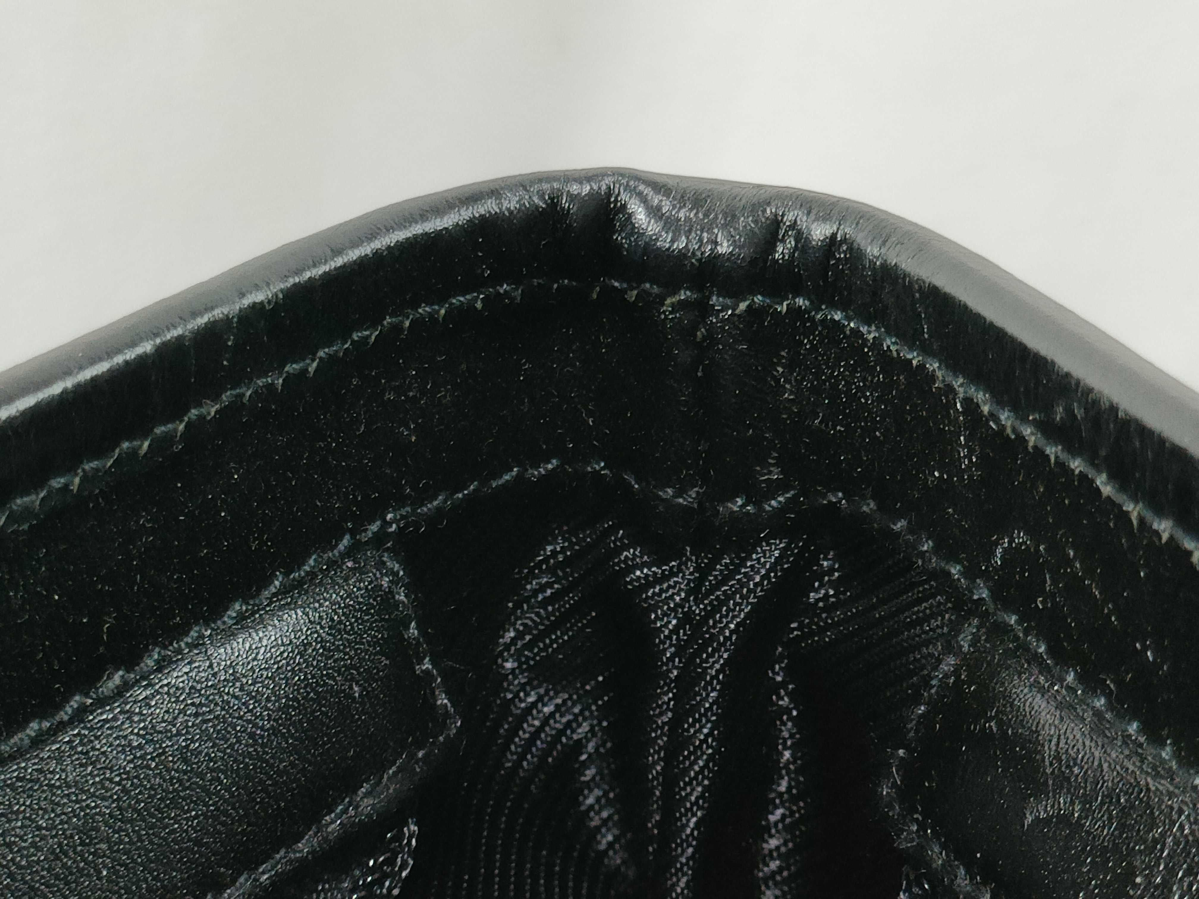 Black GG Canvas Leather Tote Bag — view 11