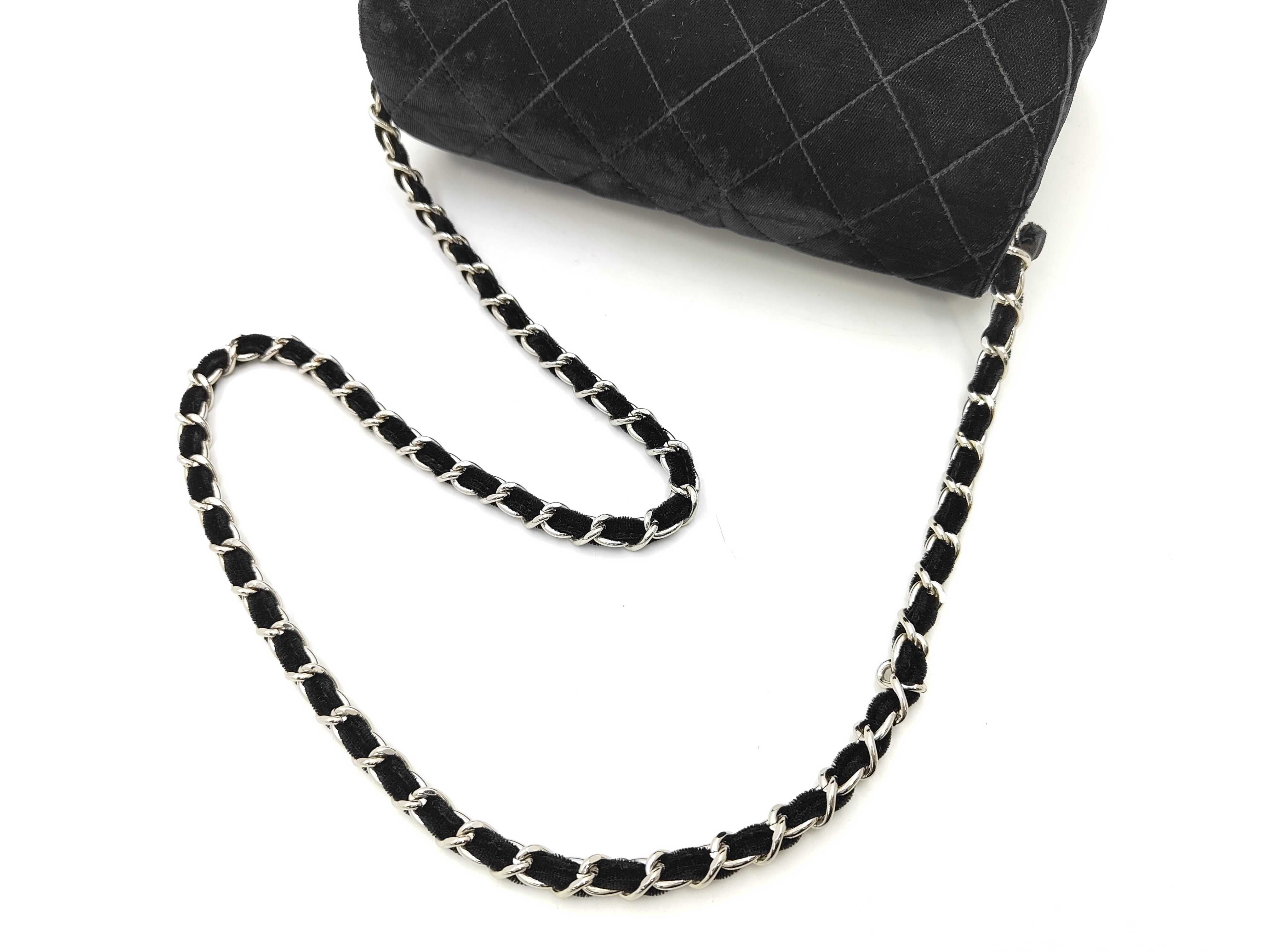 Matelassé Coco Mark Suede Shoulder Bag — view 3