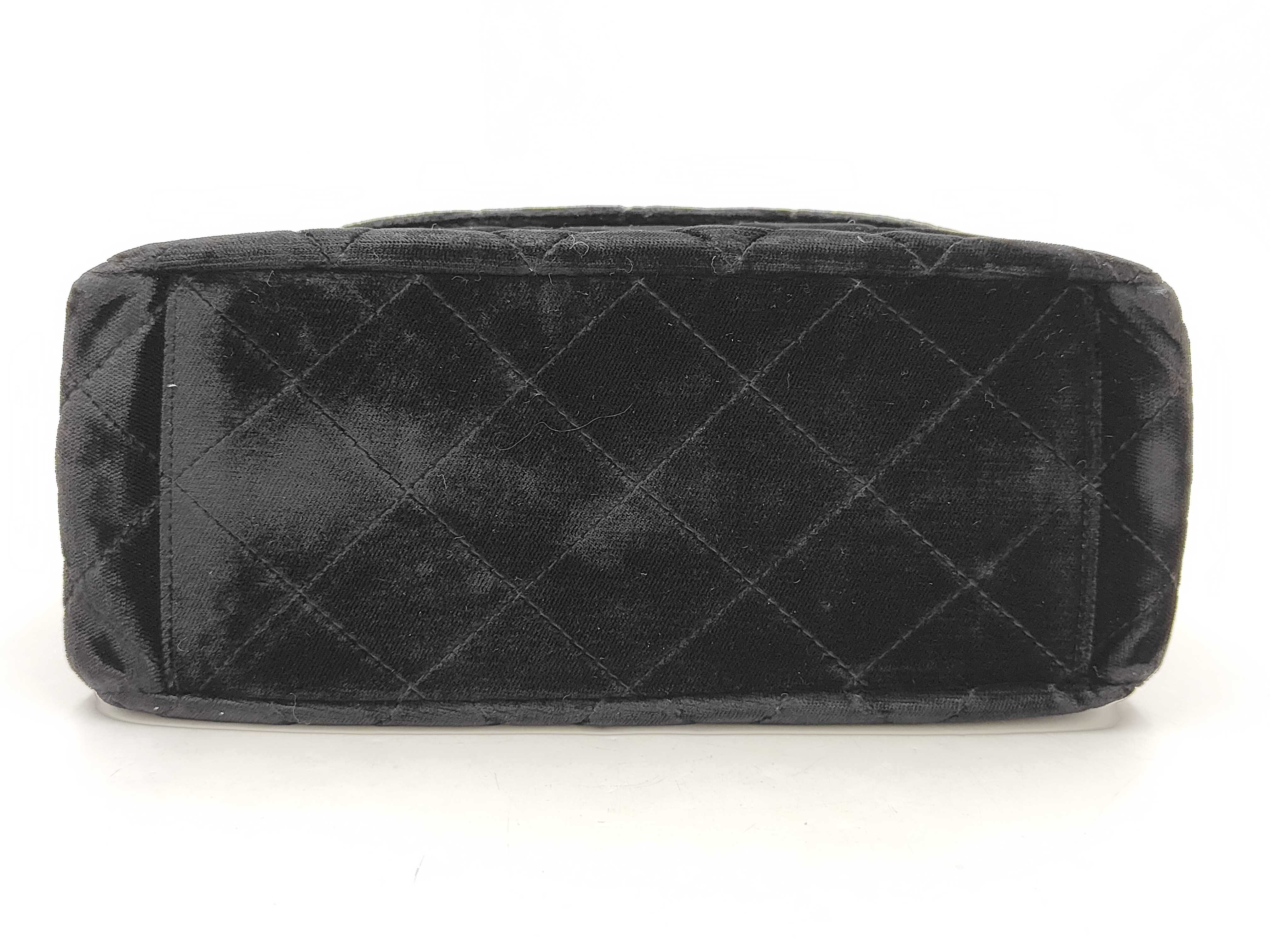 Matelassé Coco Mark Suede Shoulder Bag — view 5