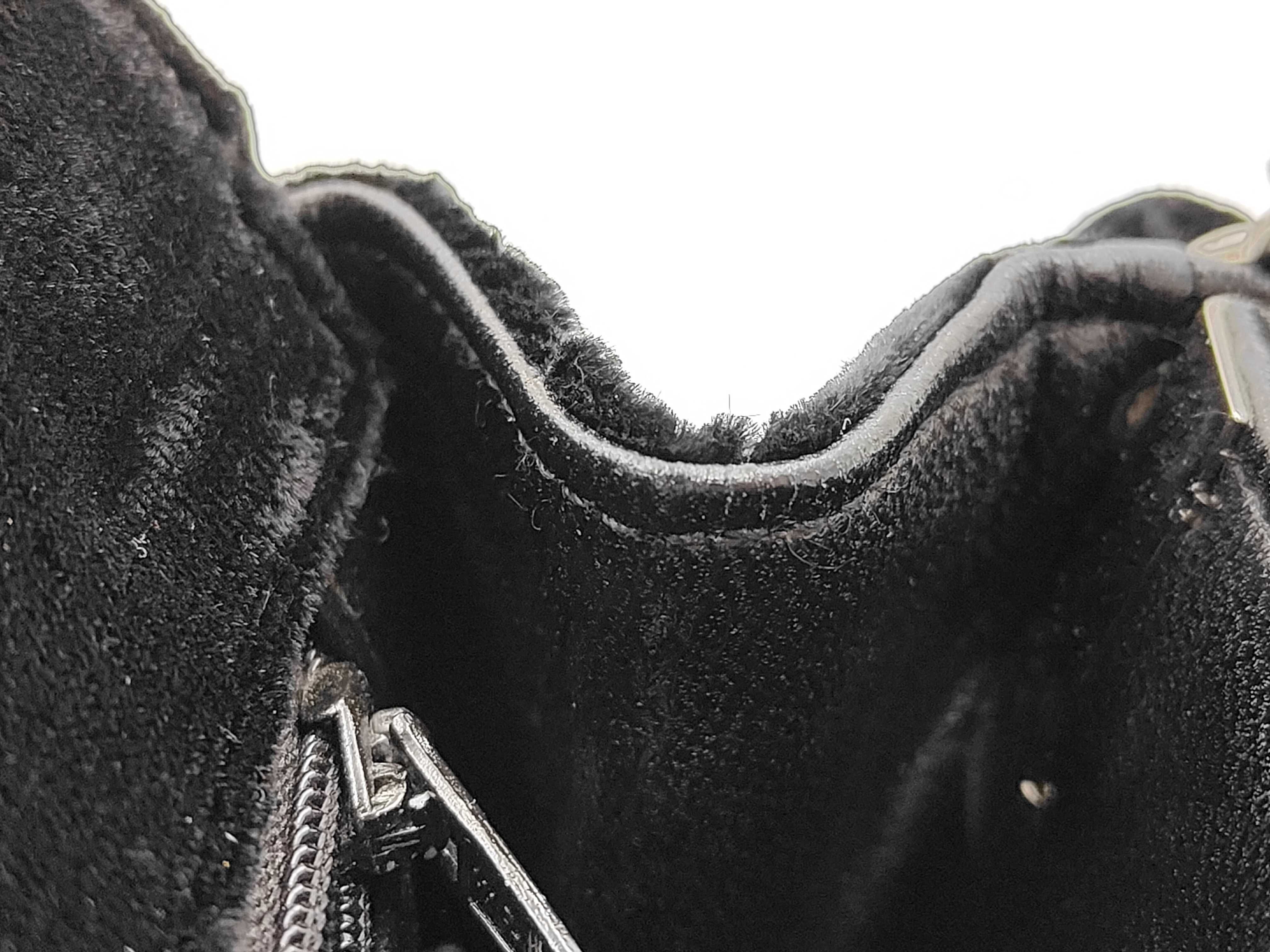Matelassé Coco Mark Suede Shoulder Bag — view 10
