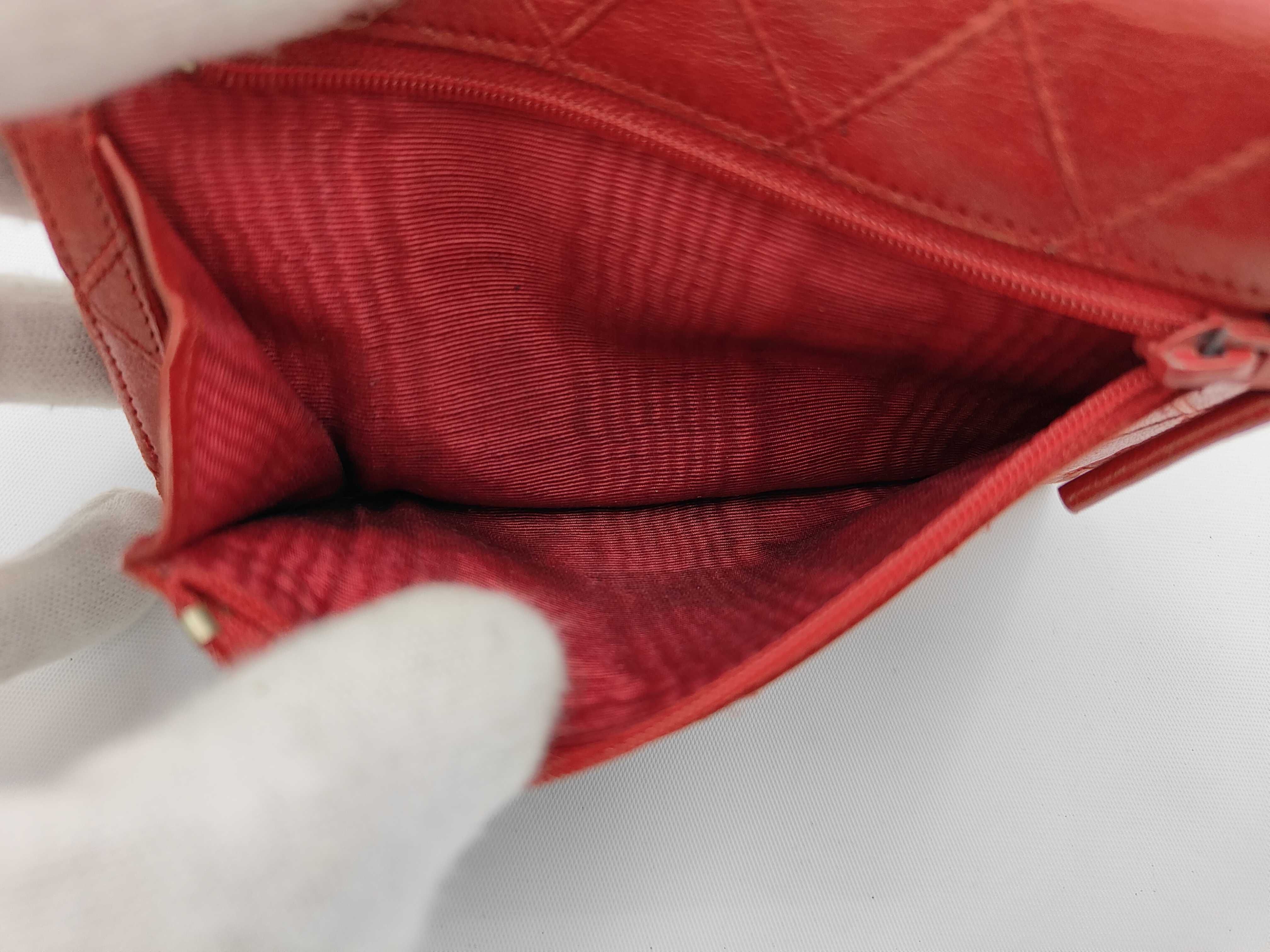 Bicolore Folding Wallet V-Stitch Wallet — view 5