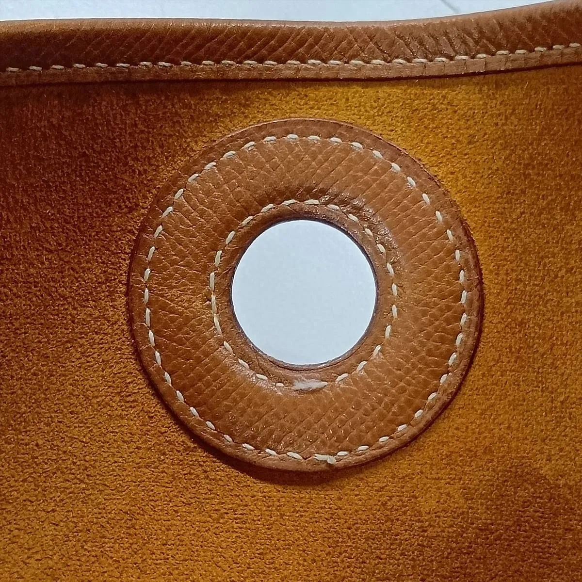 Vespa PM Courchevel leather, gold, gold hardware A: 1997 — view 12