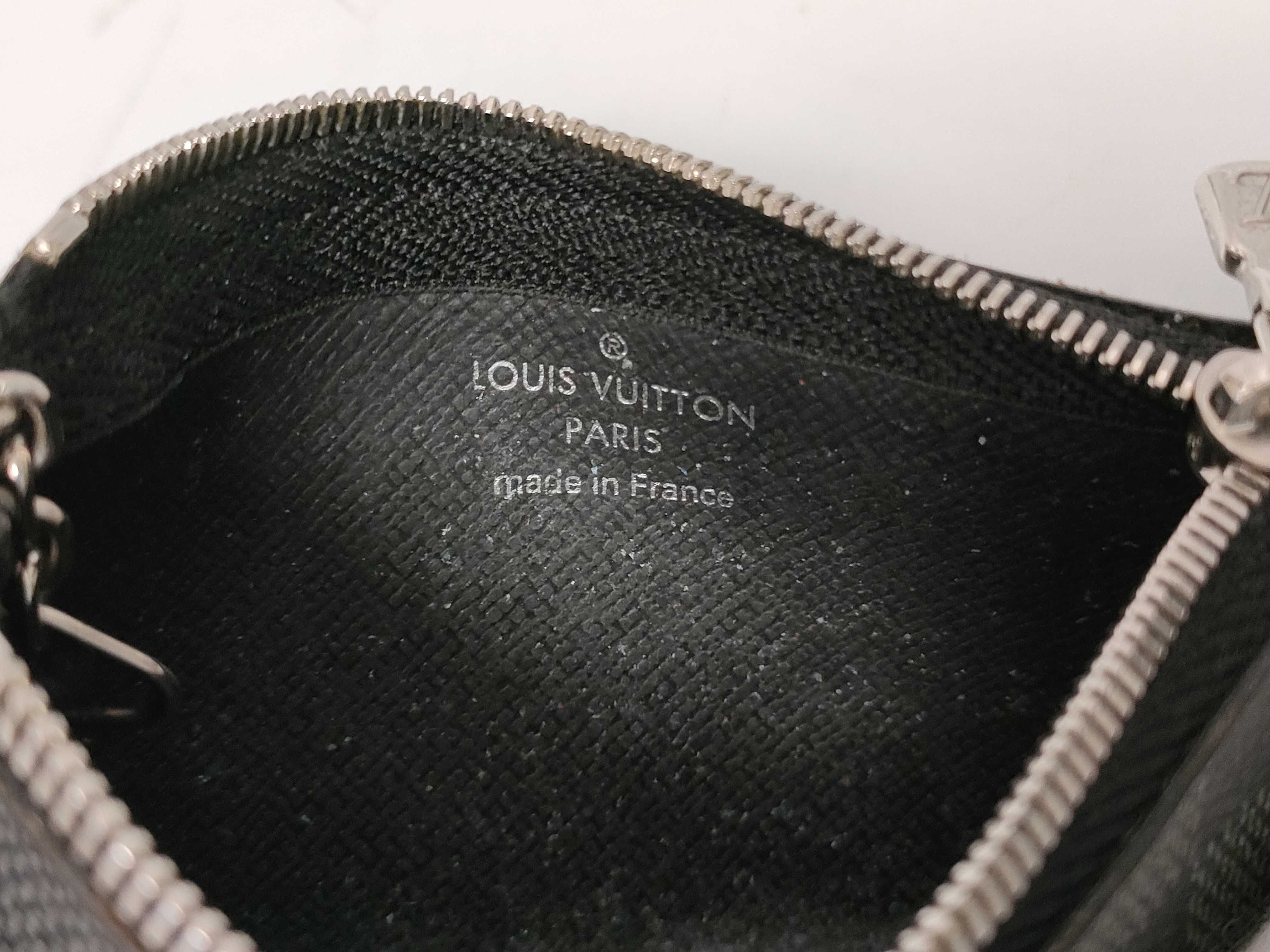Damier Graphite Louis Vuitton Pochette Cle Coin Case — view 10