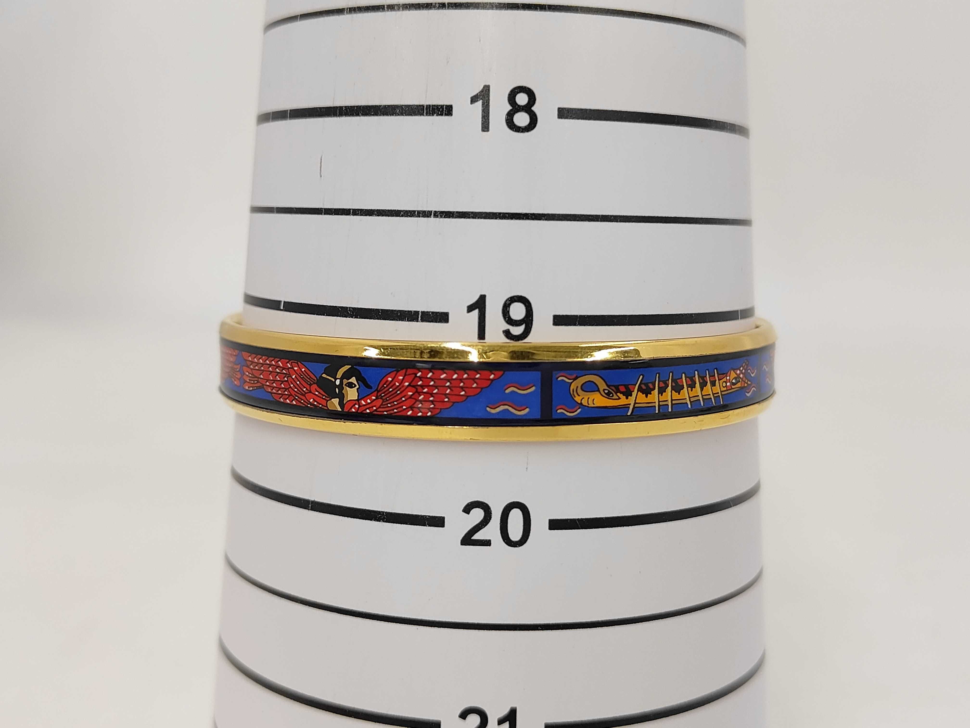 Enamel PM Bangle, Multicolor Enamel, Cloisonné, Comes with Box, Bracelet/Bangle — view 5