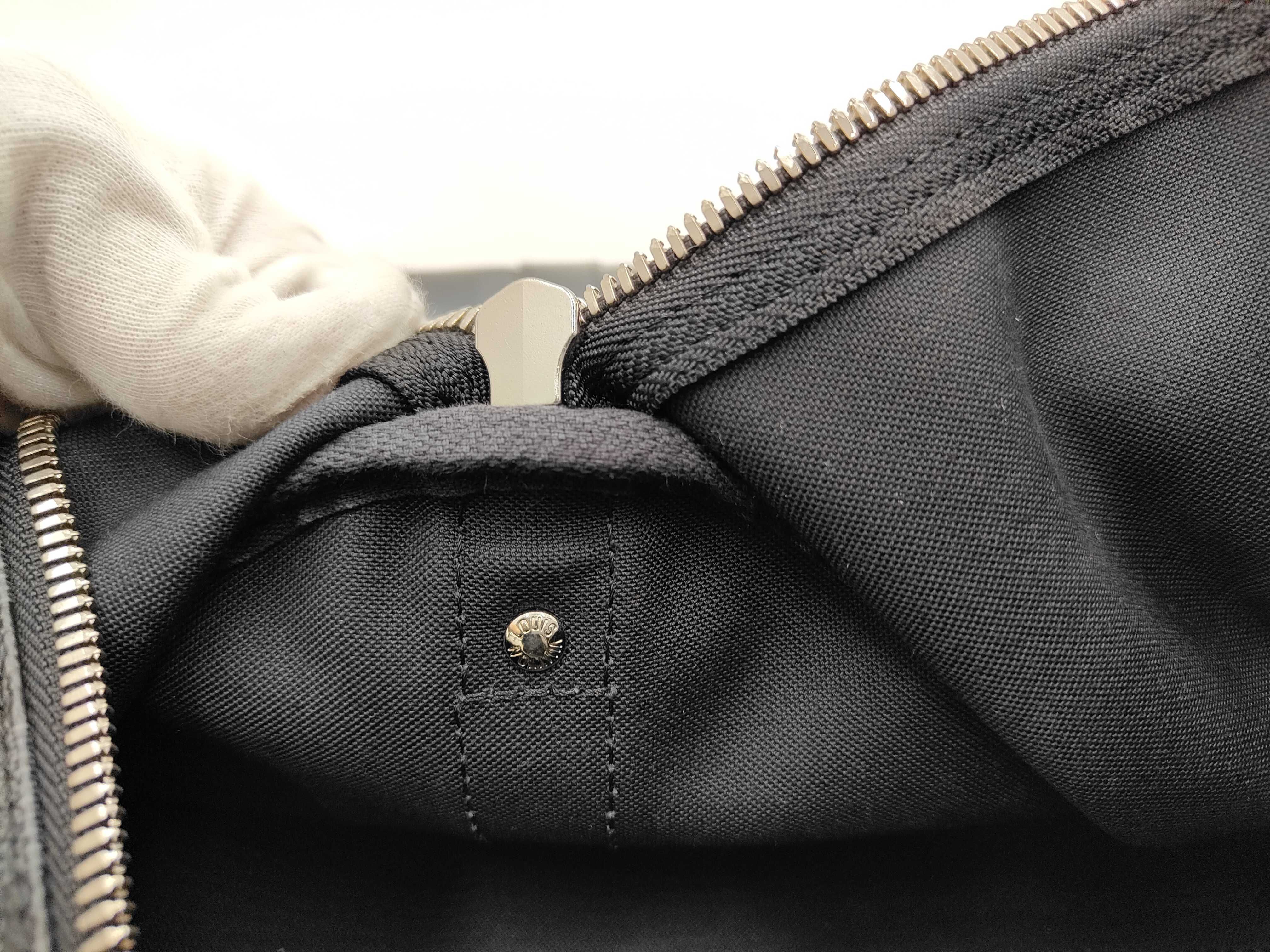 Keepall 55 Graphite Boston Bag — view 11