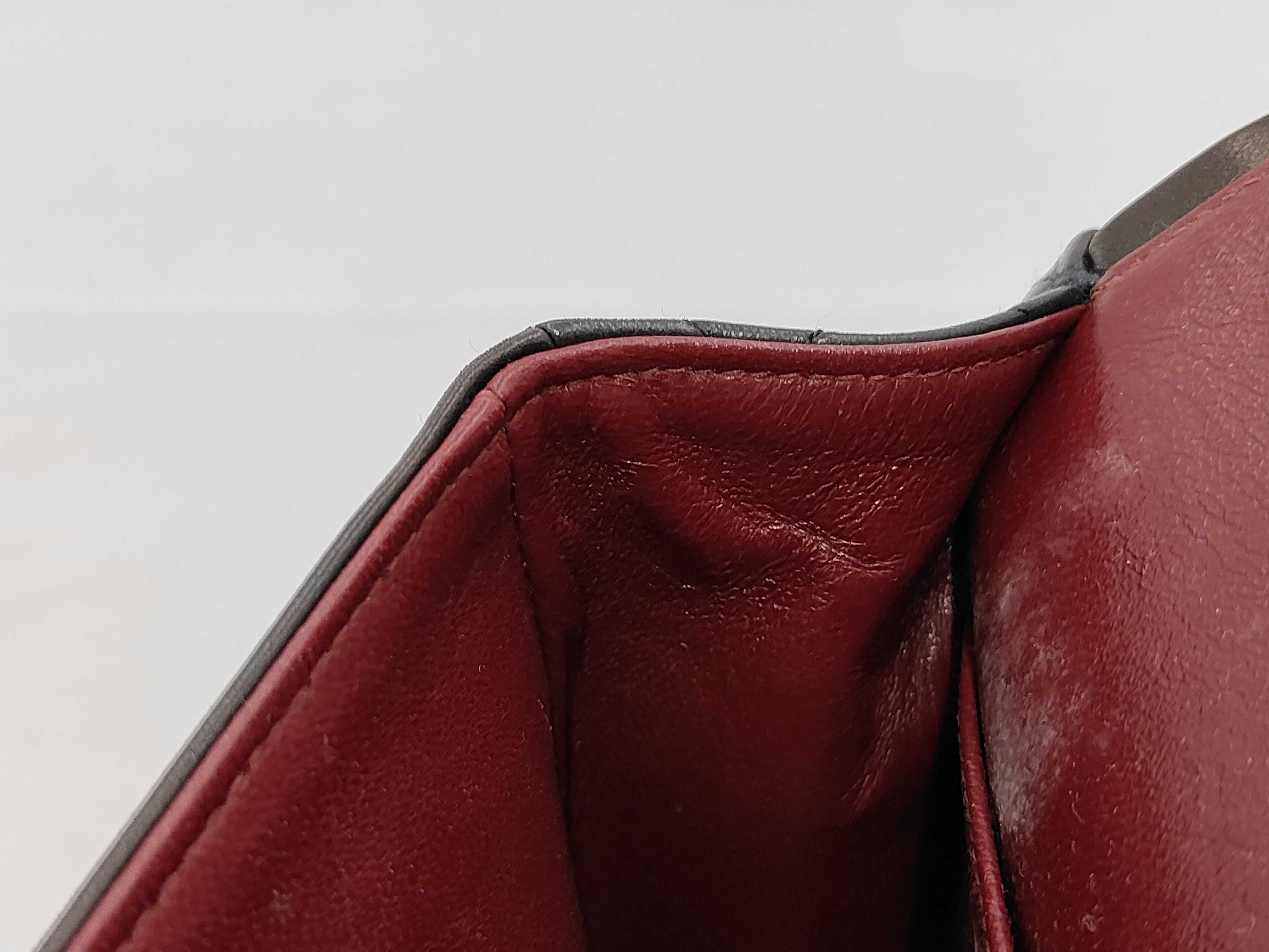 Lambskin Matelassé Double Chain Shoulder Bag — view 10