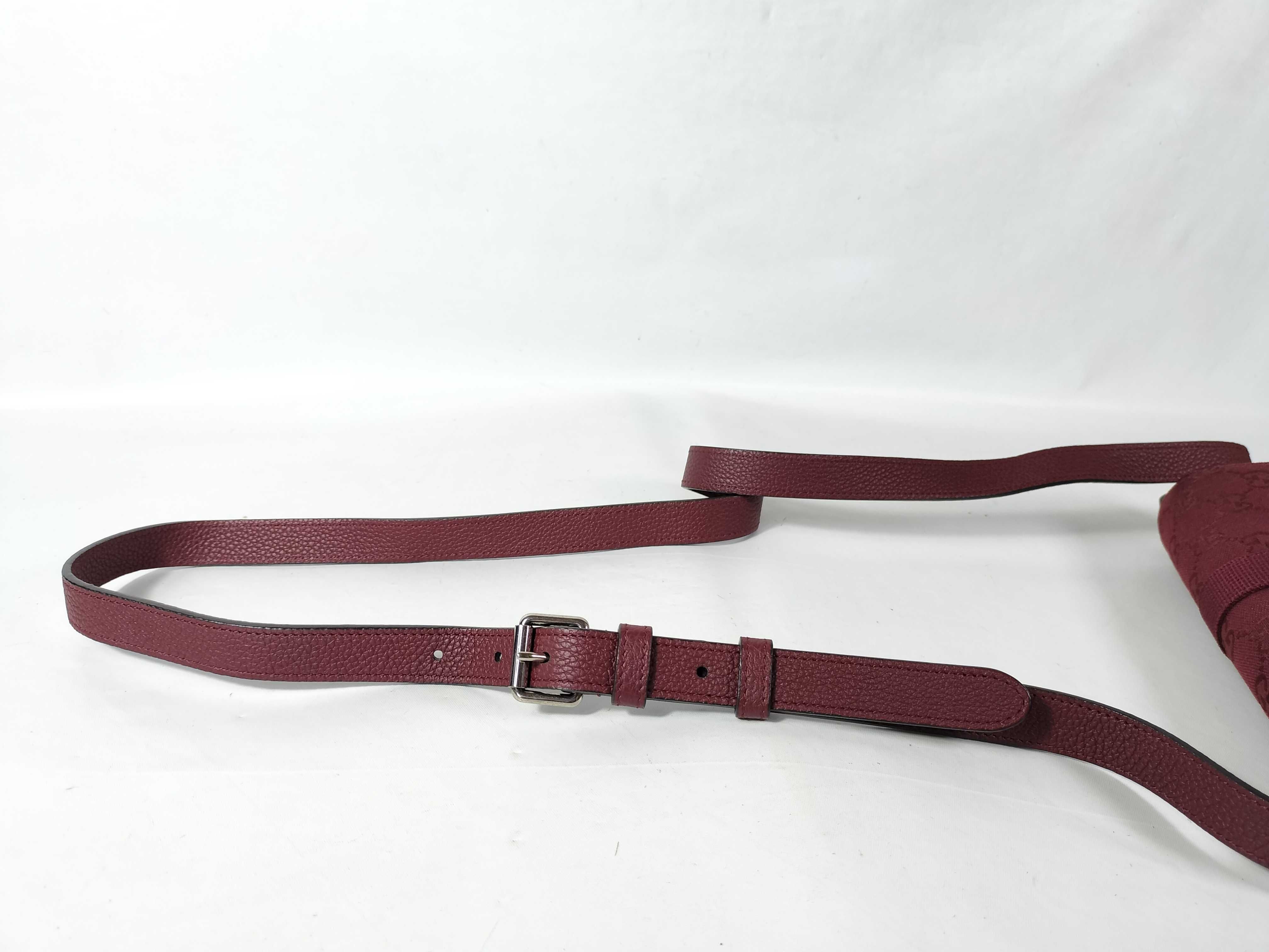 Shoulder Bag GG Canvas Burgundy 802100 493075 Shoulder Bag — view 3