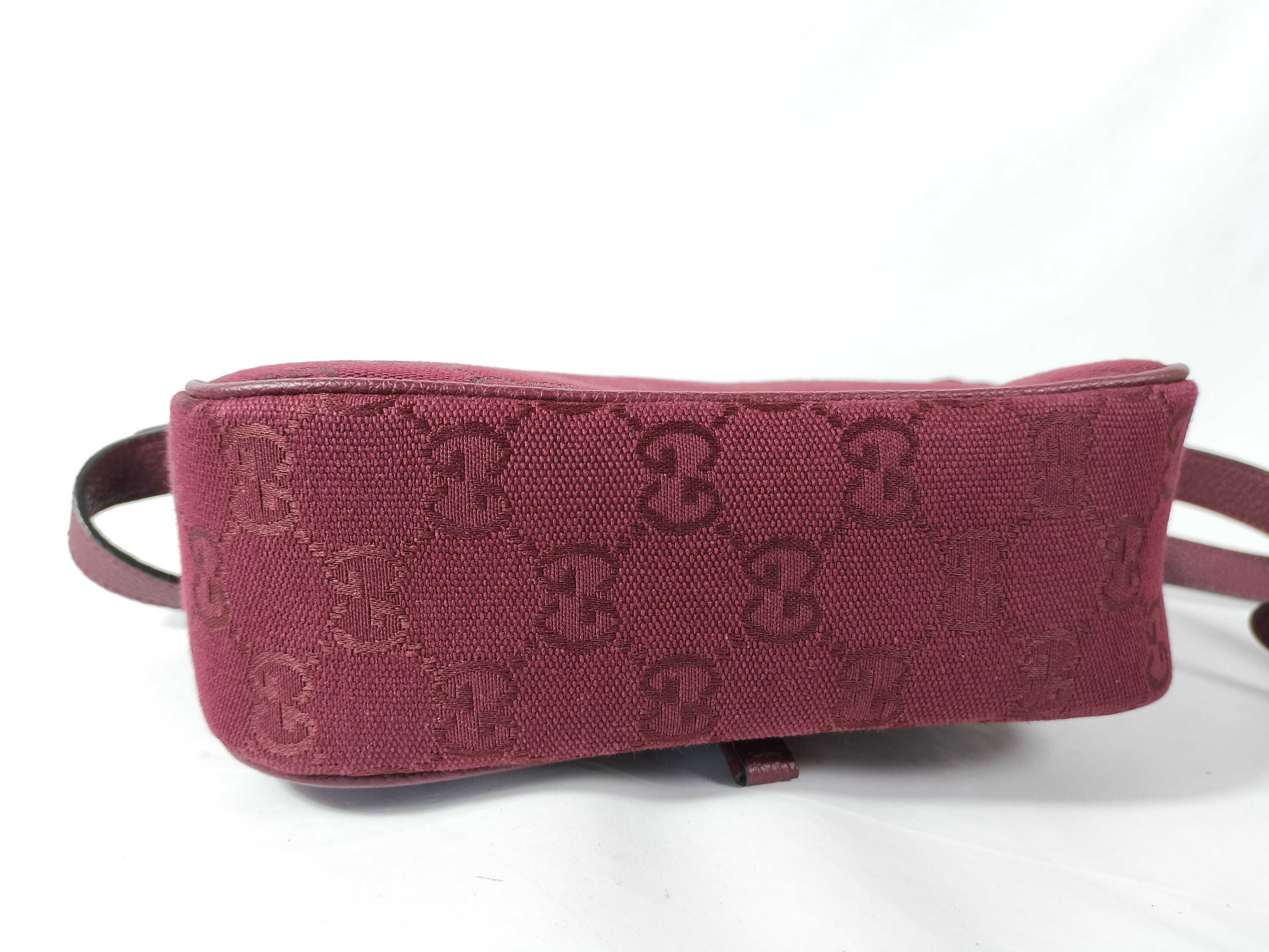 Shoulder Bag GG Canvas Burgundy 802100 493075 Shoulder Bag — view 6