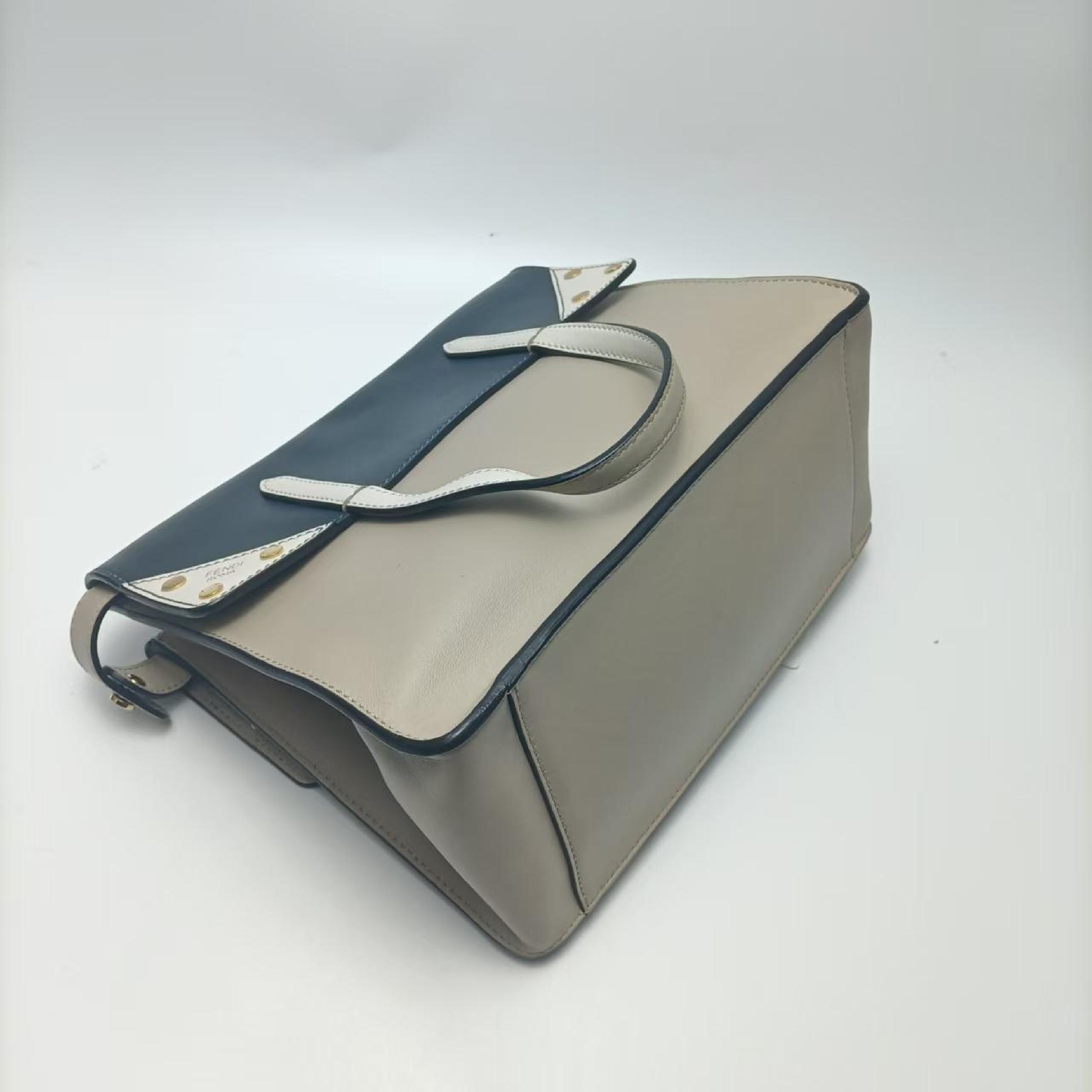 Flip Tote 2WAY Cowhide Shoulder Bag — view 3