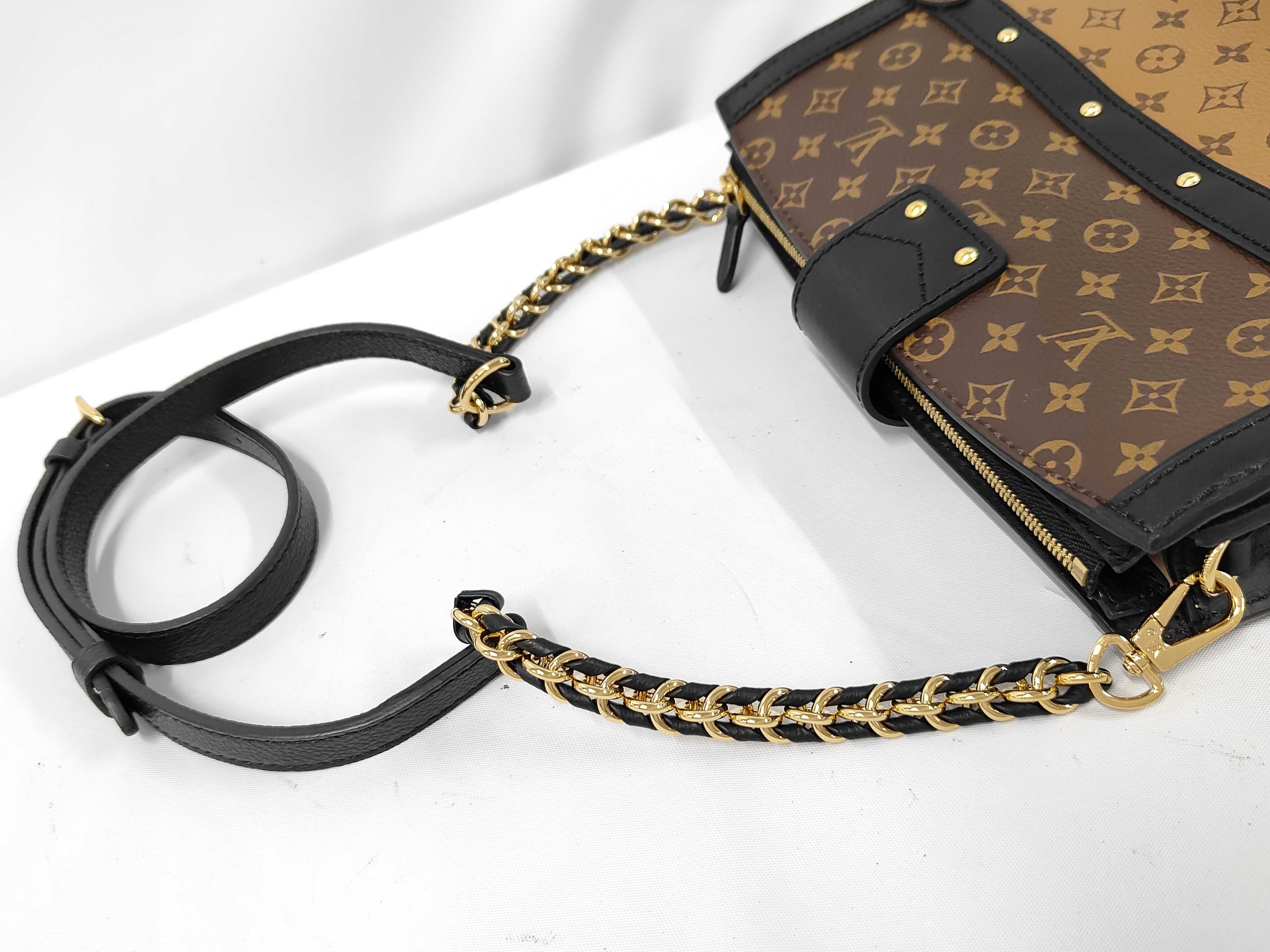 Monogram Reverse Trunk Clutch M43596 RFID Shoulder Bag — view 5