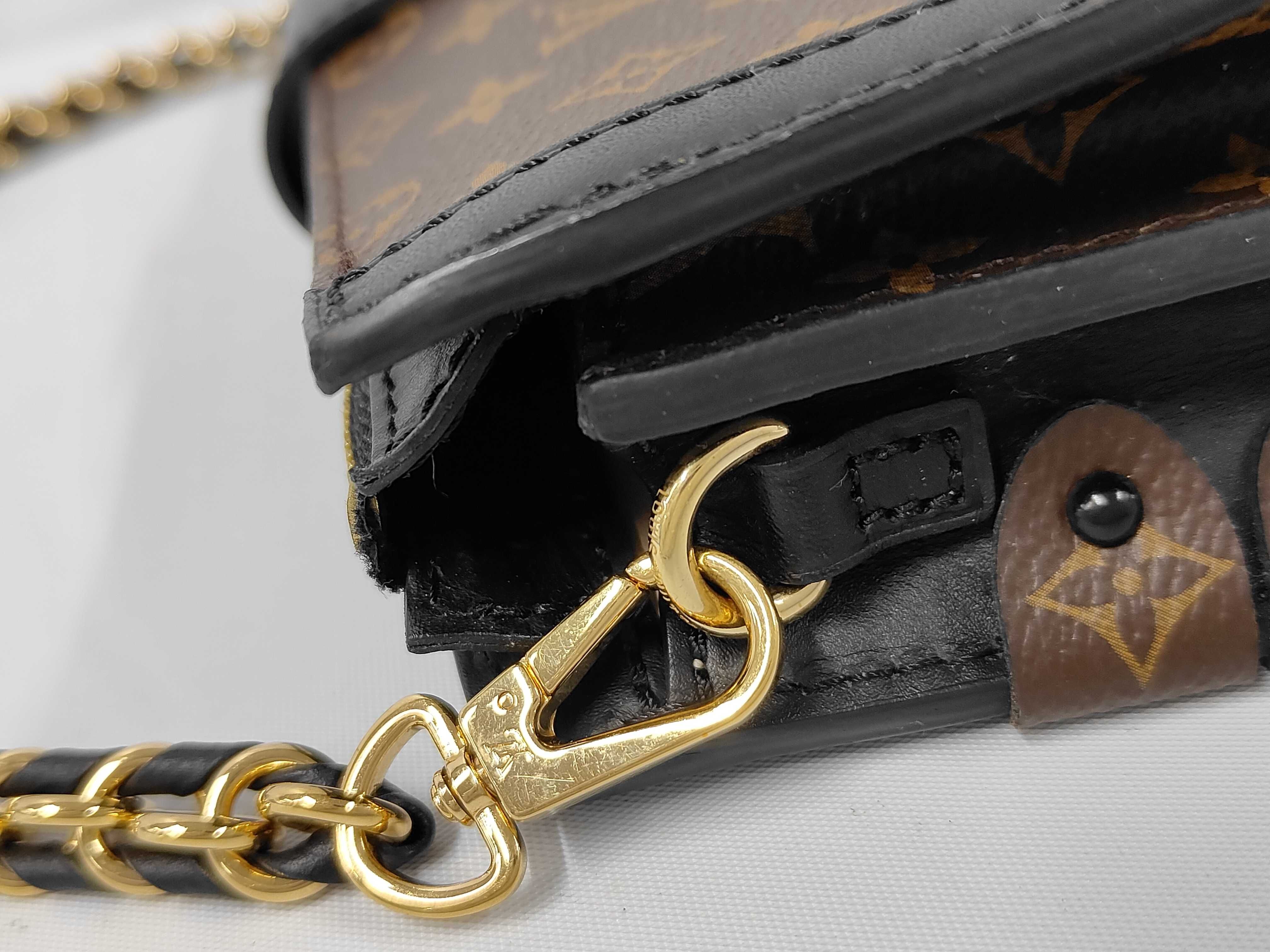 Monogram Reverse Trunk Clutch M43596 RFID Shoulder Bag — view 6