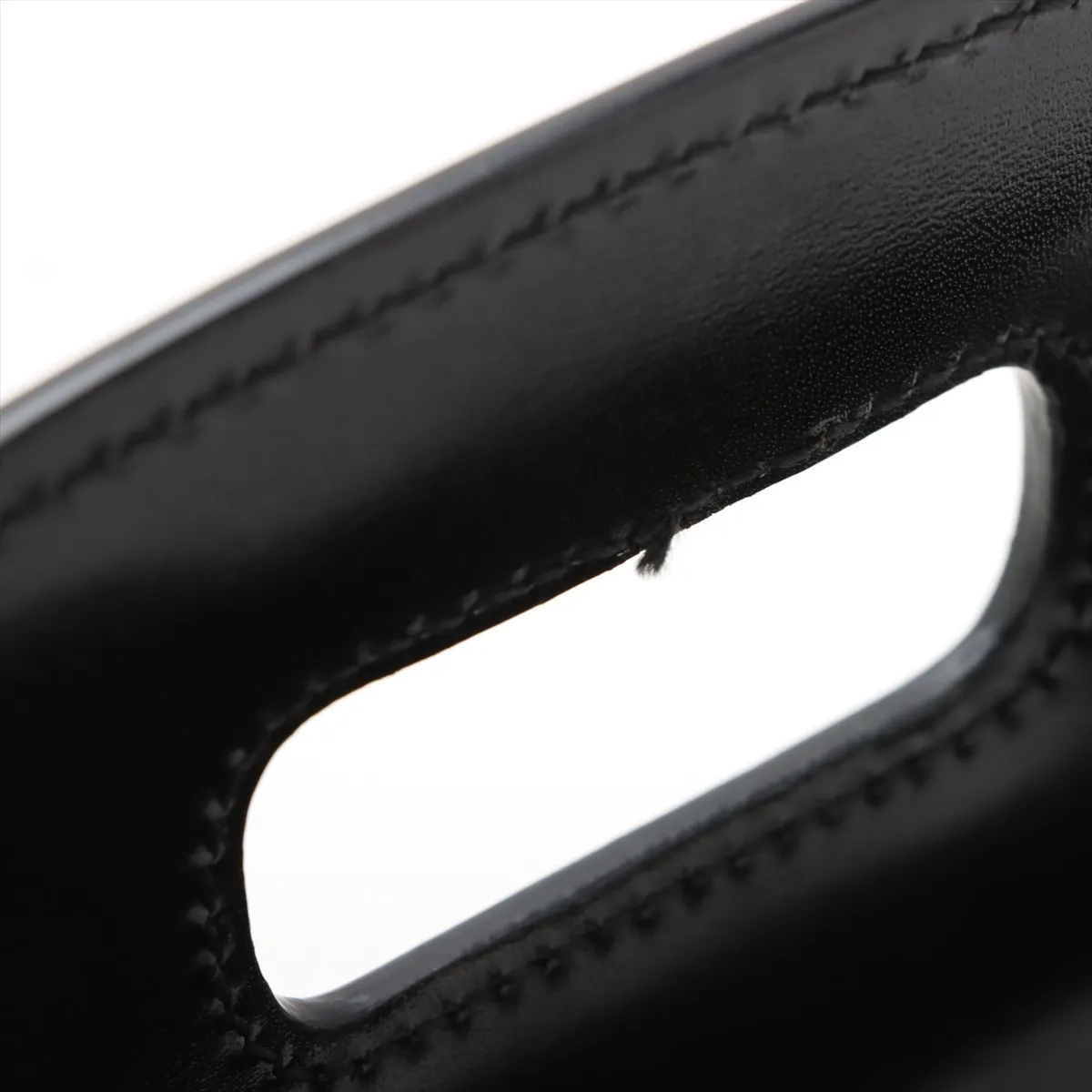 Bamboo 1947 Leather 2WAY Handbag Black 675797 — view 12
