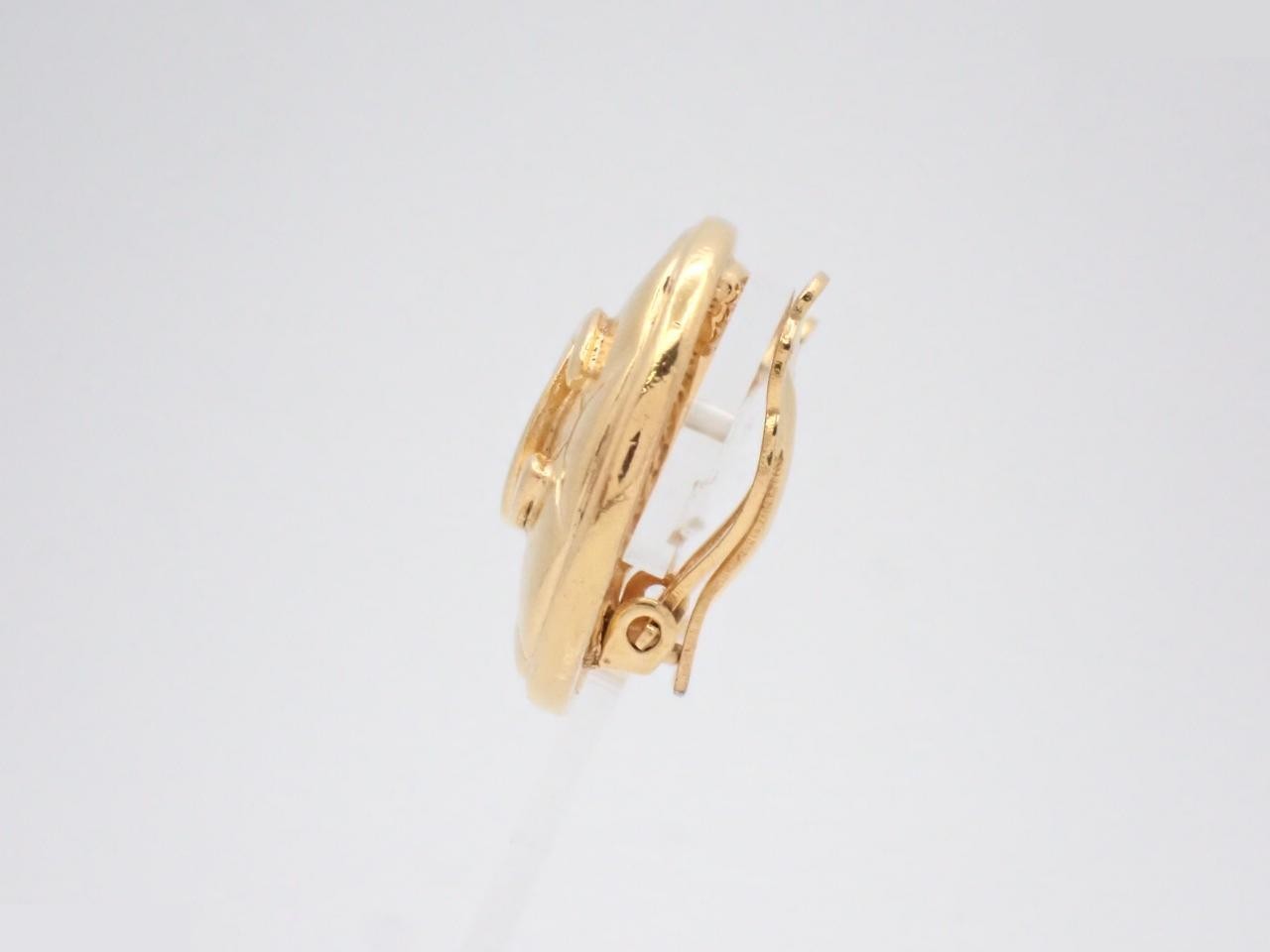 Coco Mark Gold Earrings — view 3