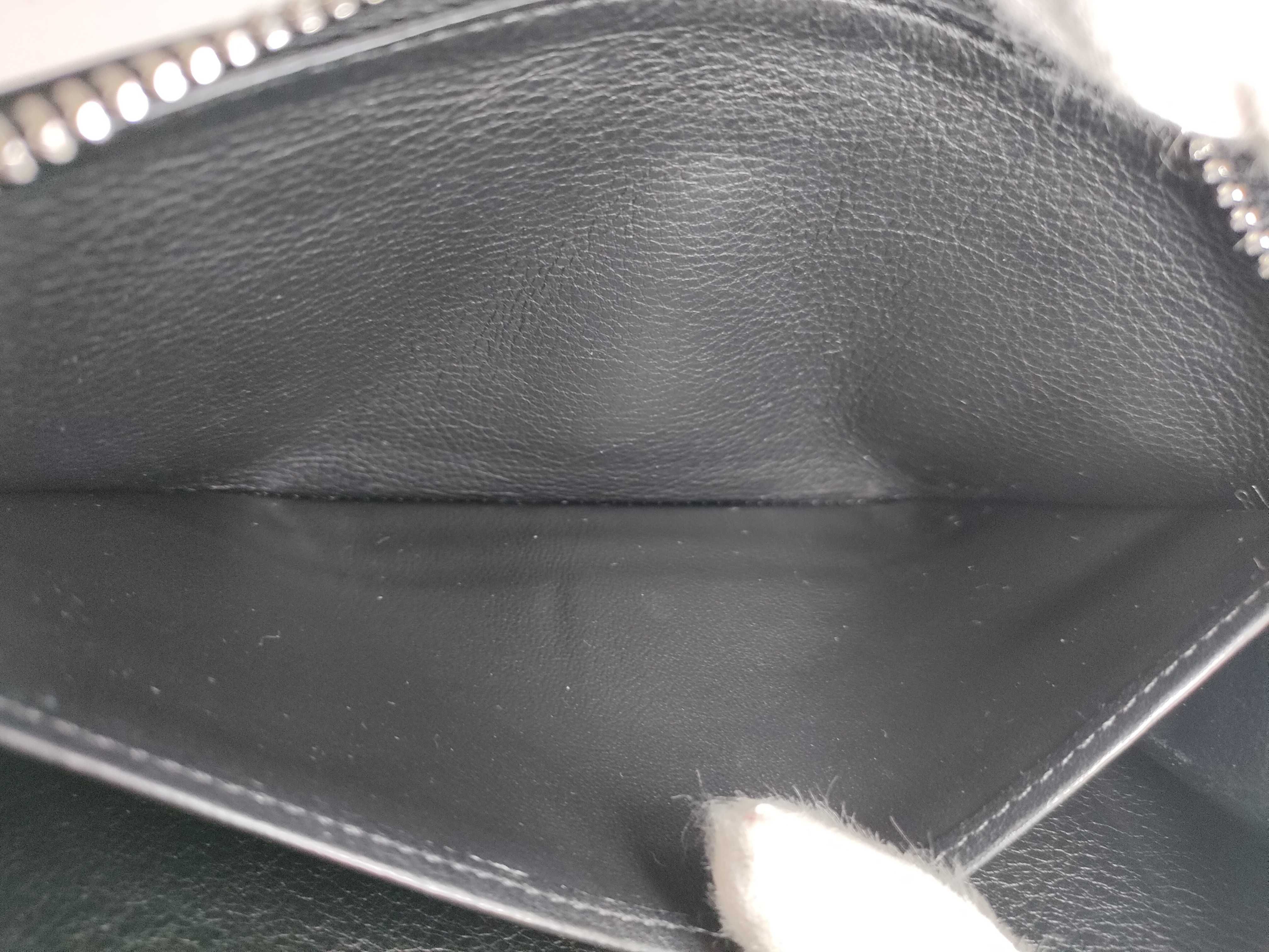 Mahina Zippy Wallet, Black, Silver Hardware, TN4118 — view 12
