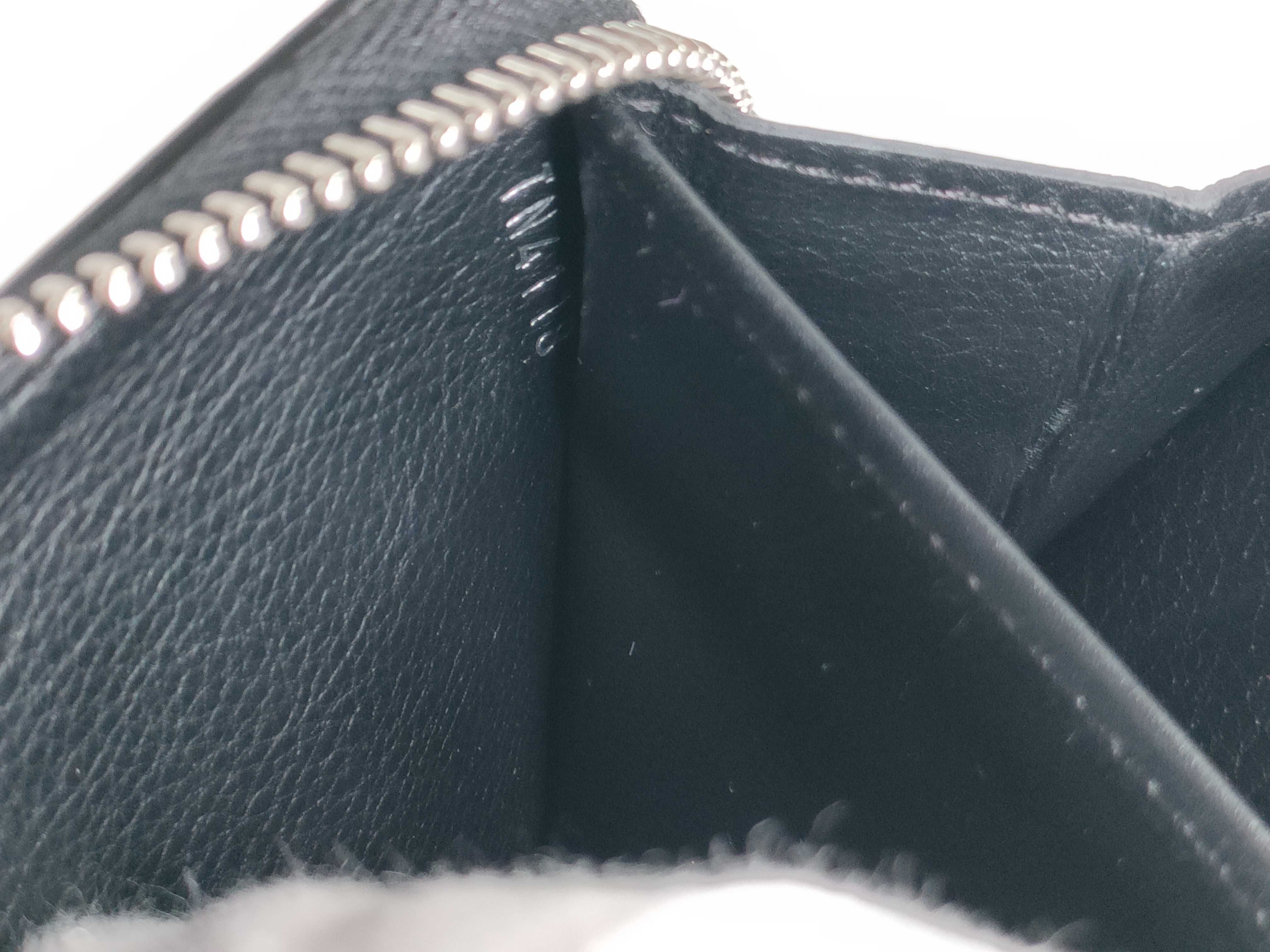 Mahina Zippy Wallet, Black, Silver Hardware, TN4118 — view 13