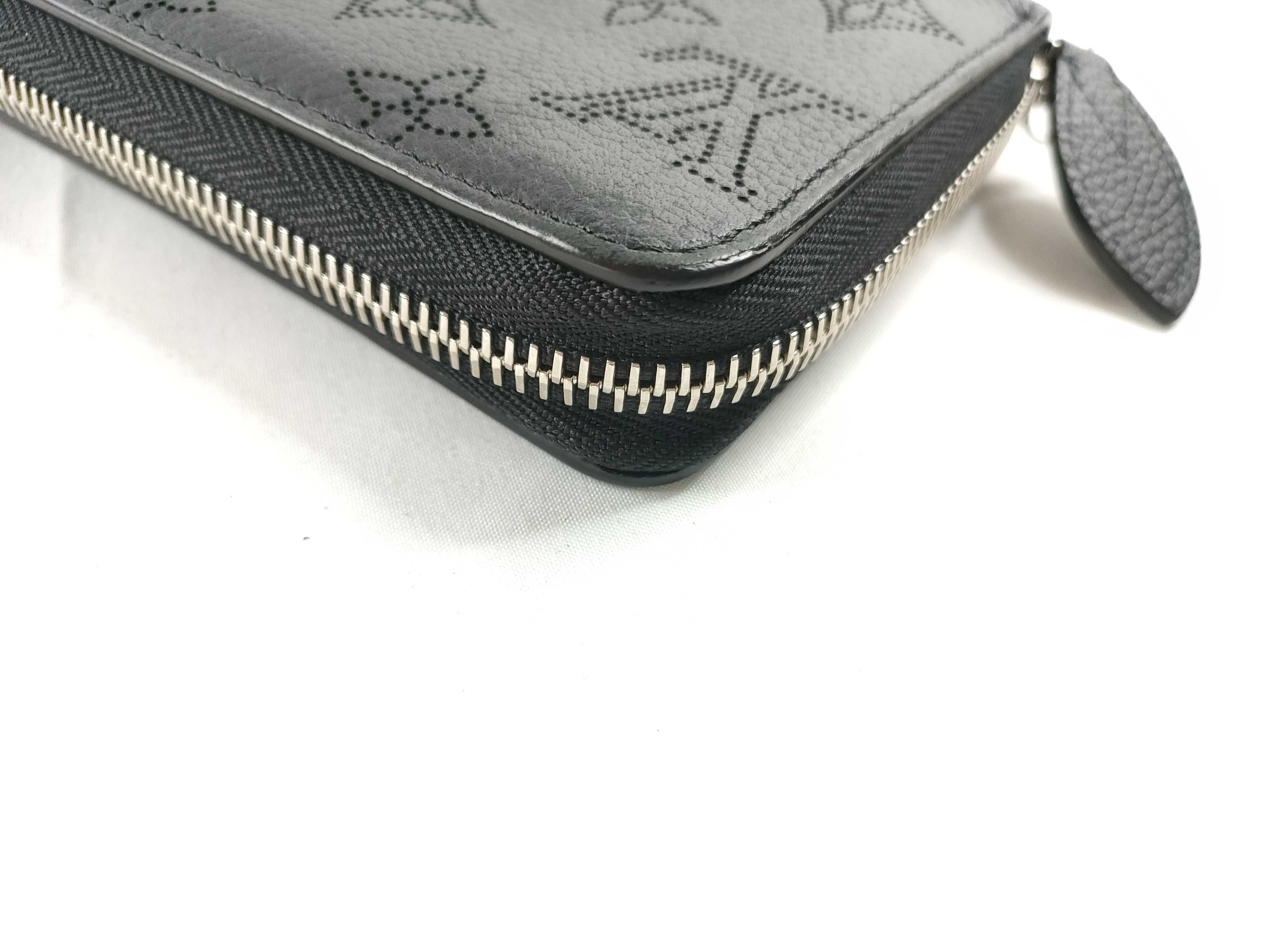 Mahina Zippy Wallet, Black, Silver Hardware, TN4118 — view 4