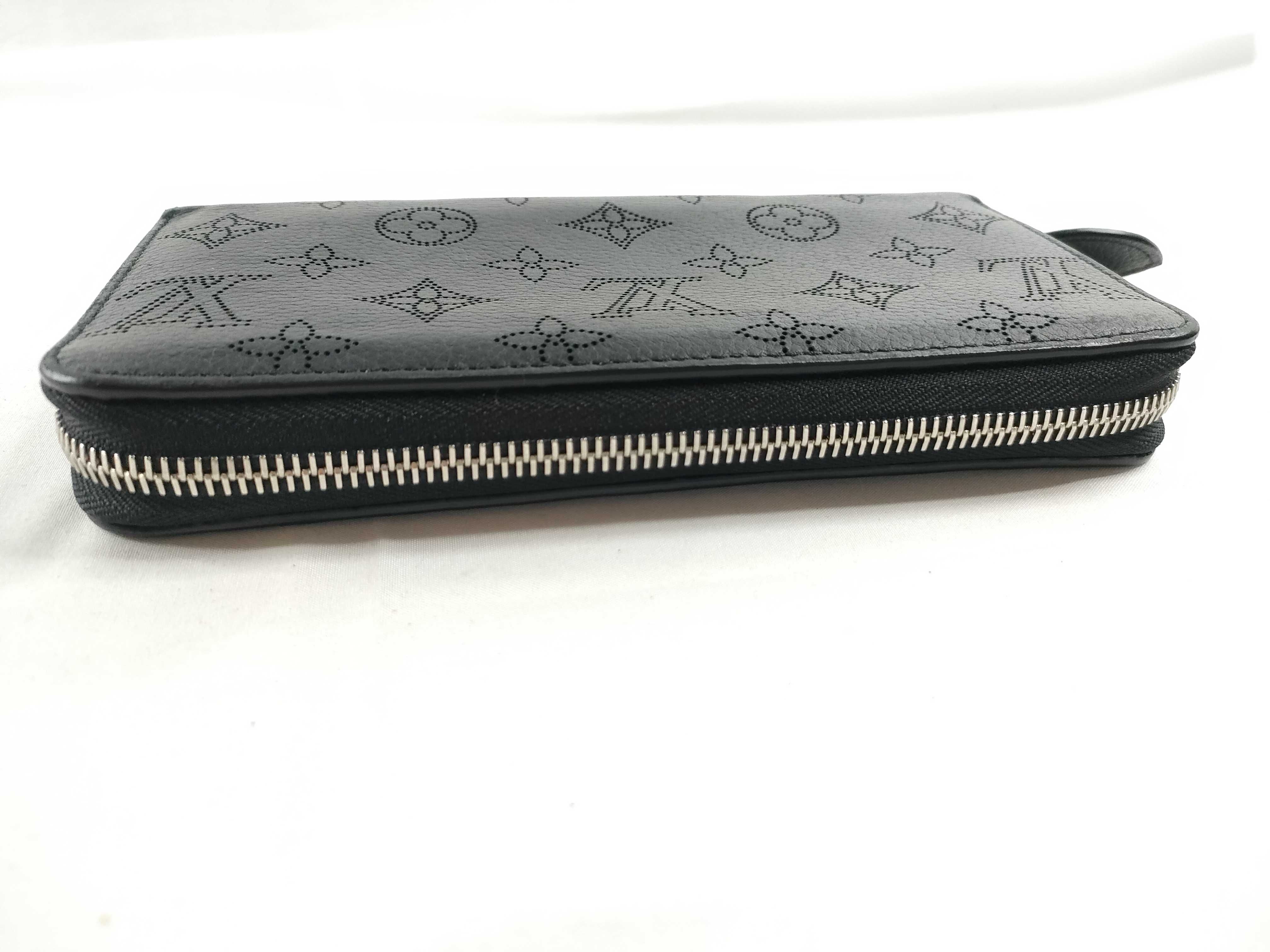 Mahina Zippy Wallet, Black, Silver Hardware, TN4118 — view 6