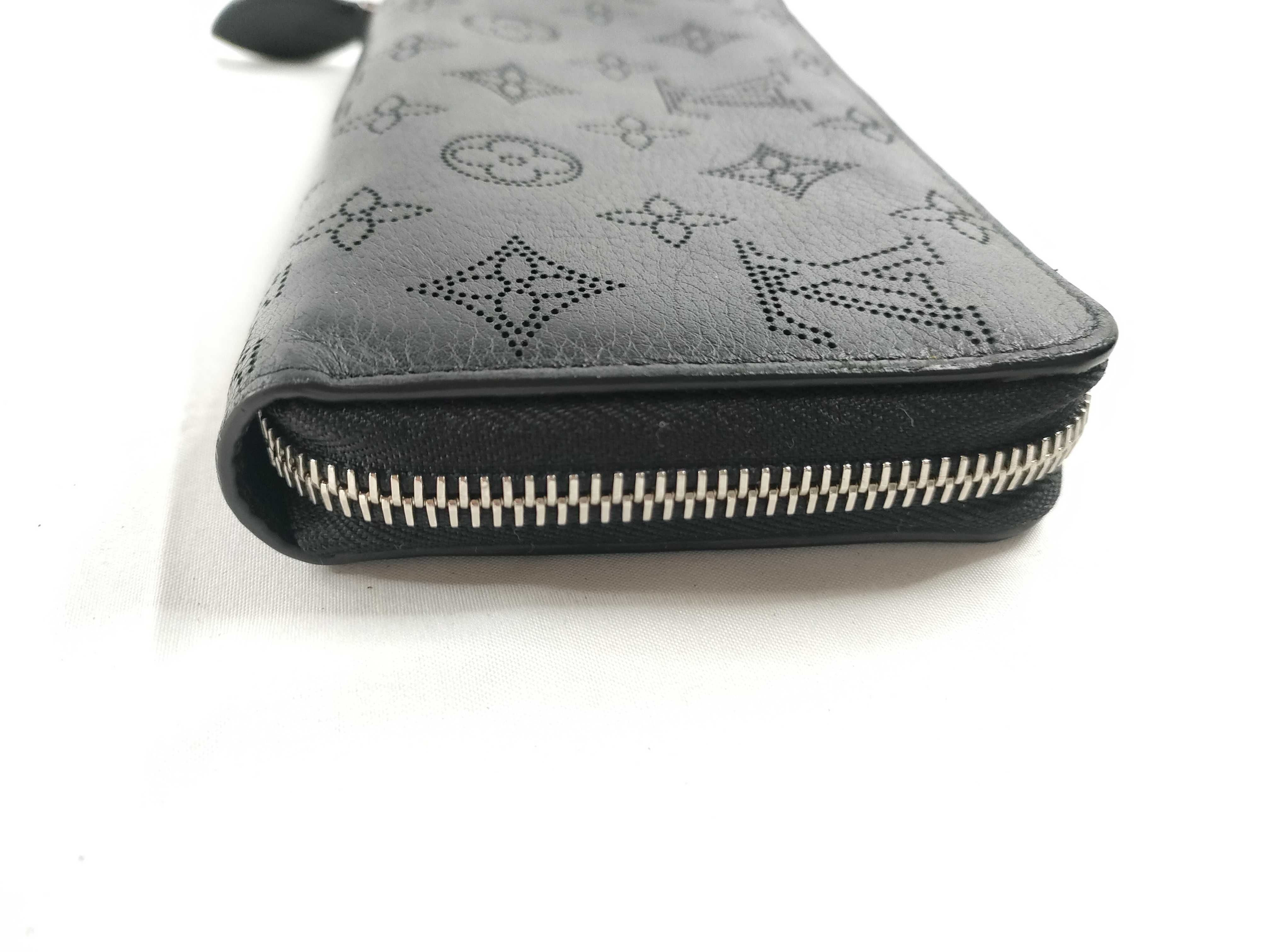 Mahina Zippy Wallet, Black, Silver Hardware, TN4118 — view 7