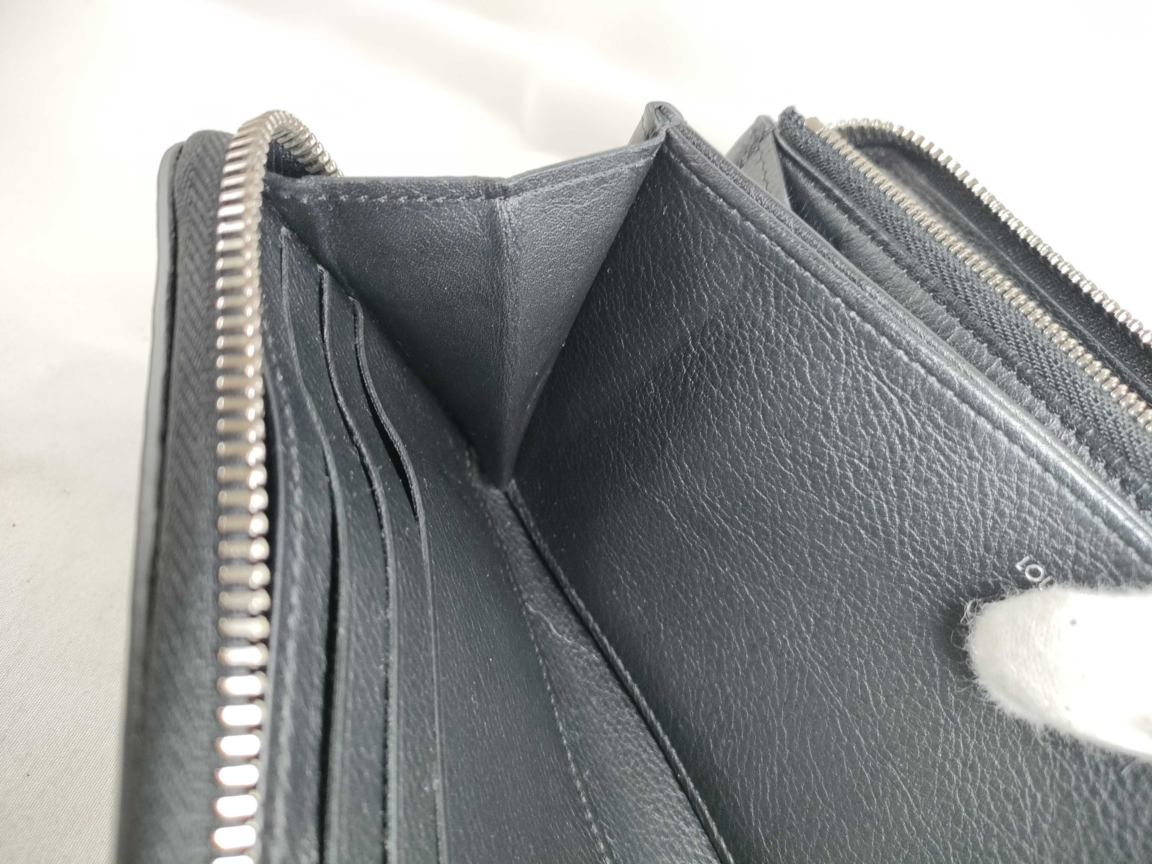 Mahina Zippy Wallet, Black, Silver Hardware, TN4118 — view 9