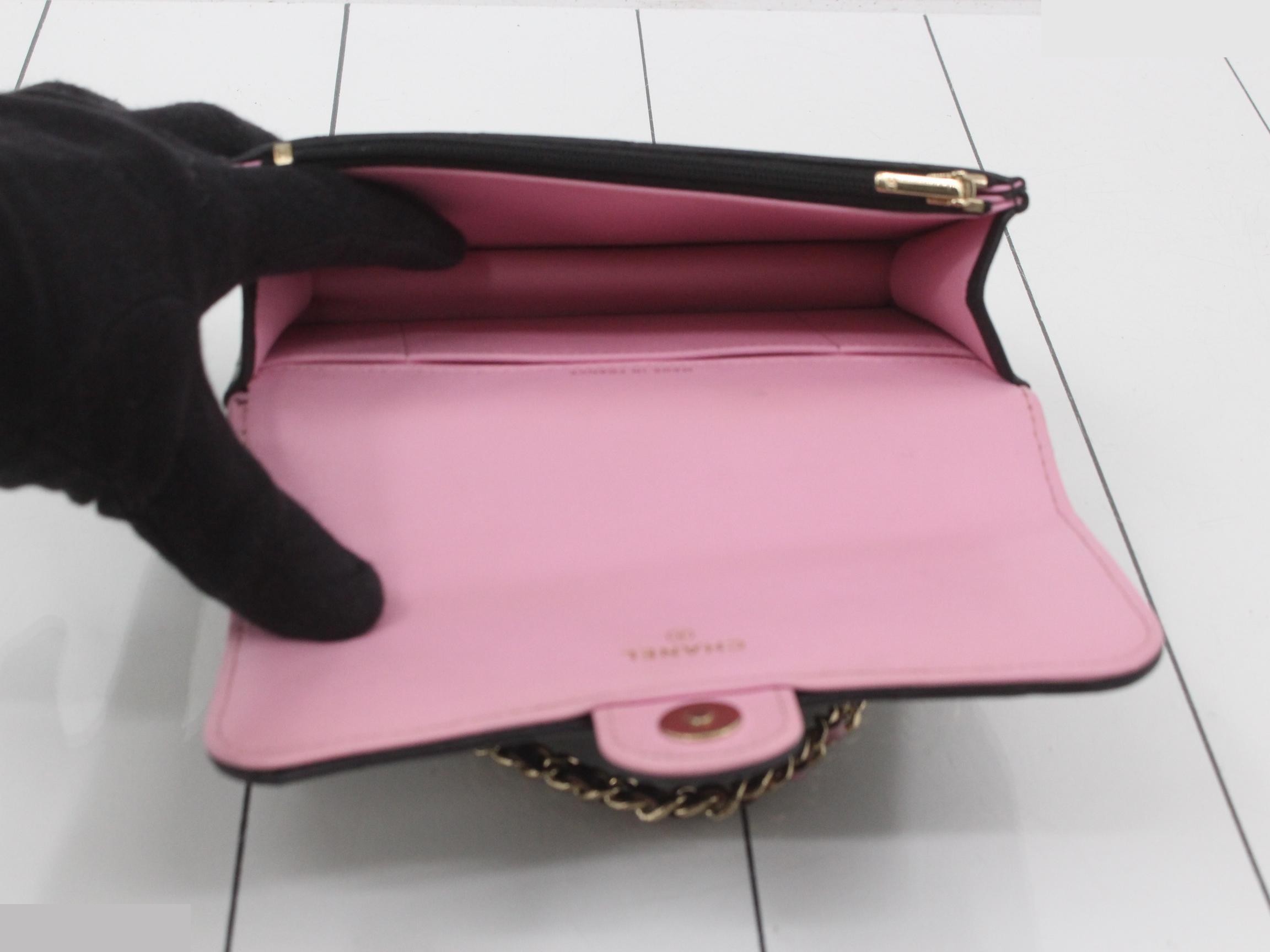 2-way lambskin chain wallet — view 4