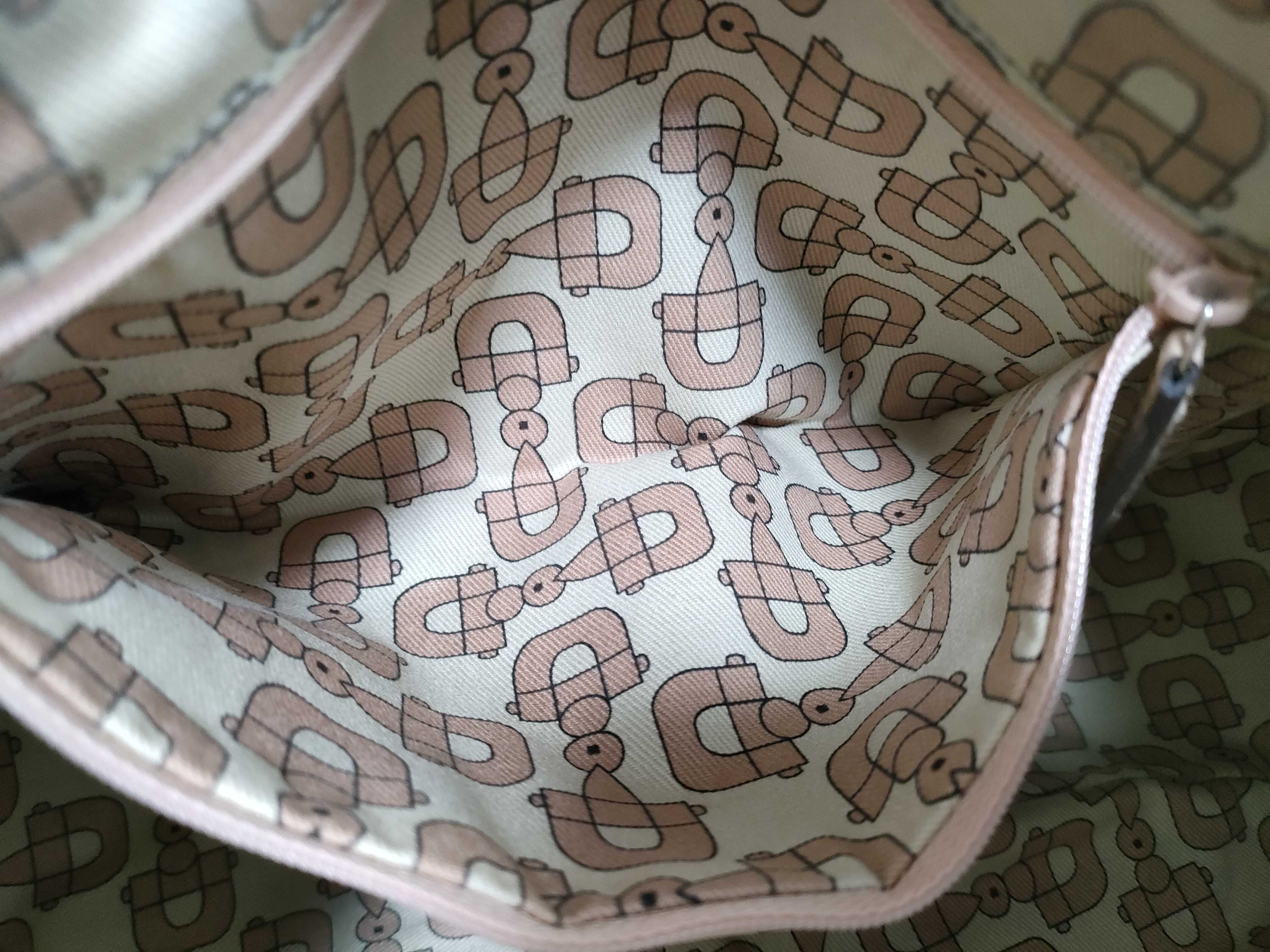 Guccissima Abbey Leather Tote Bag, Beige, 130736 (Handbag) — view 11