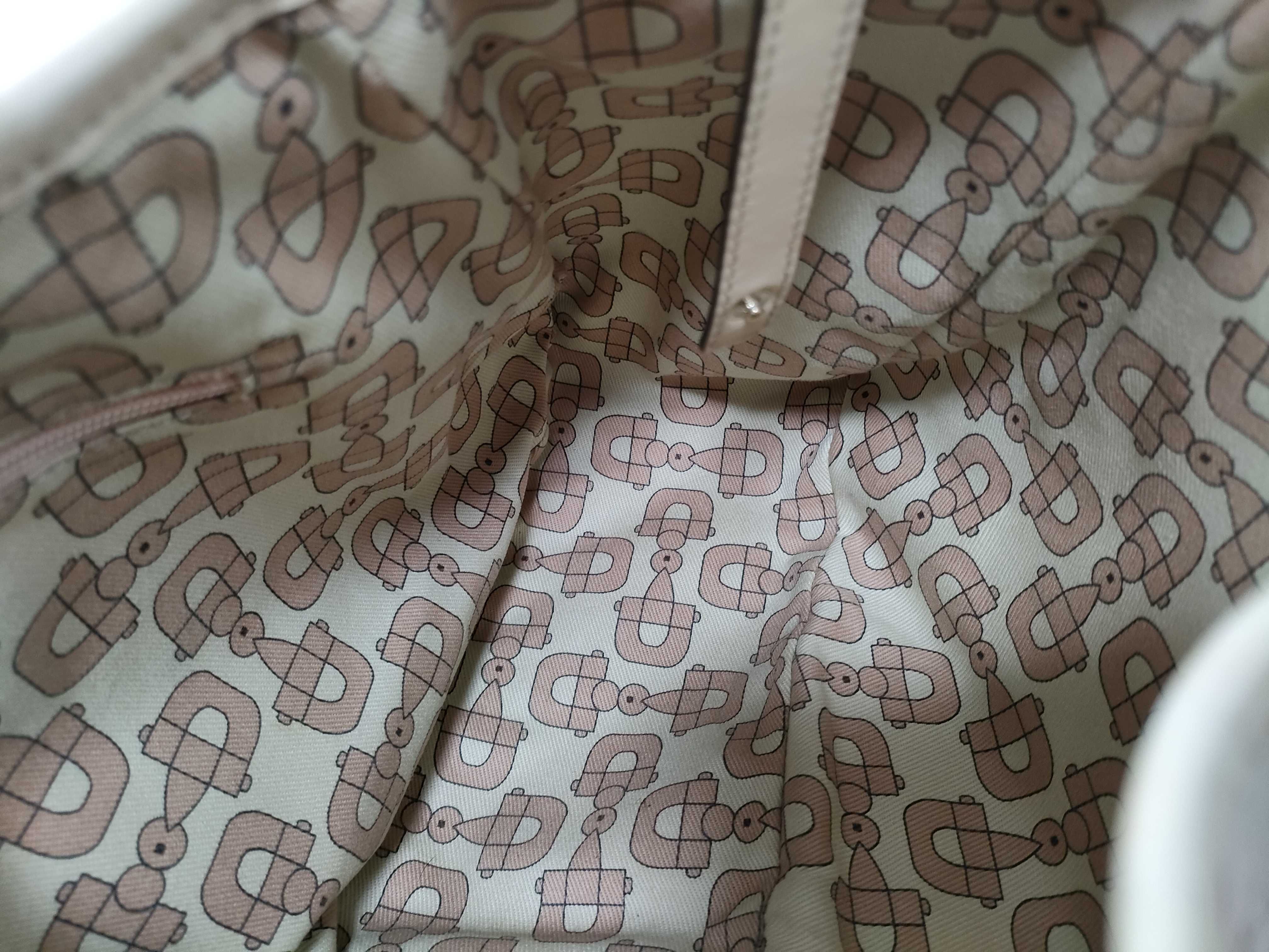 Guccissima Abbey Leather Tote Bag, Beige, 130736 (Handbag) — view 14