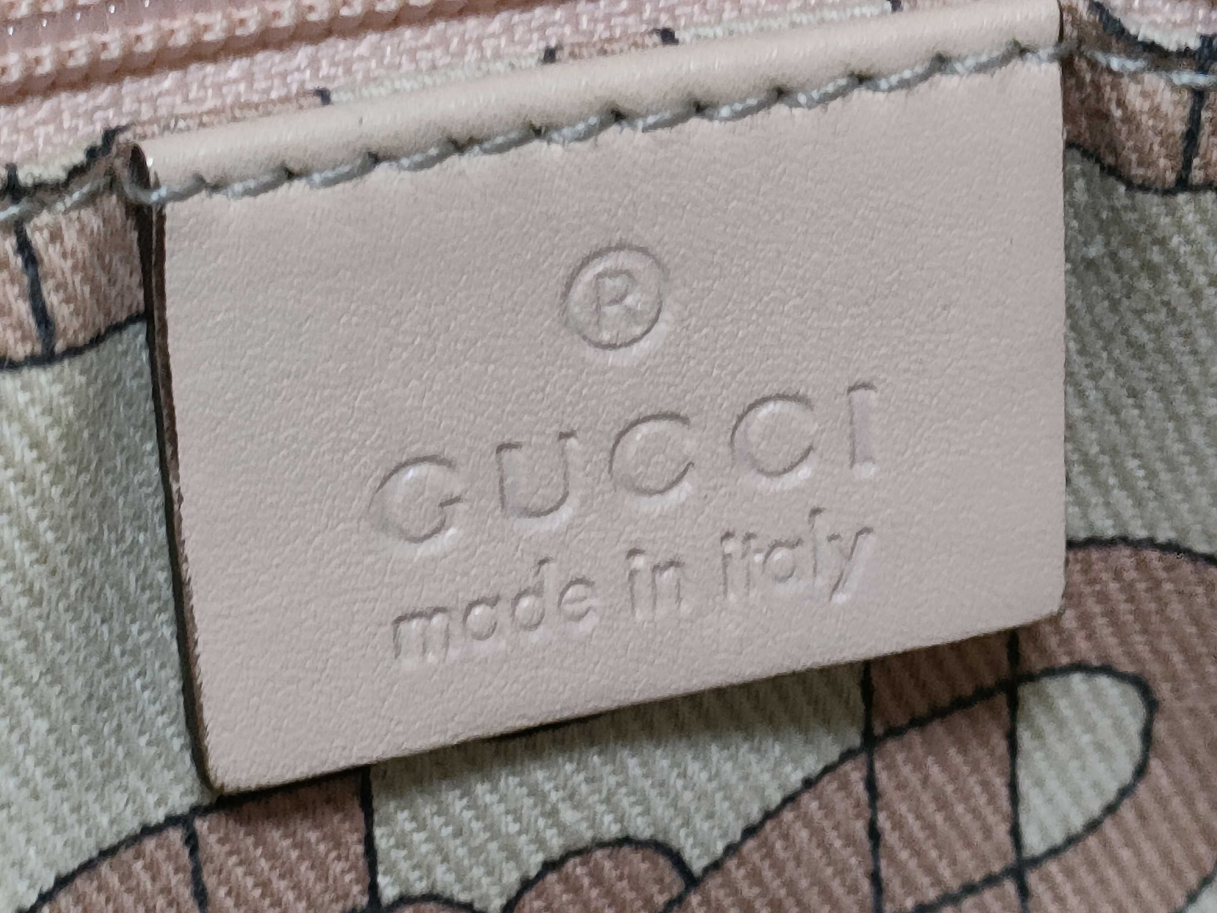 Guccissima Abbey Leather Tote Bag, Beige, 130736 (Handbag) — view 10