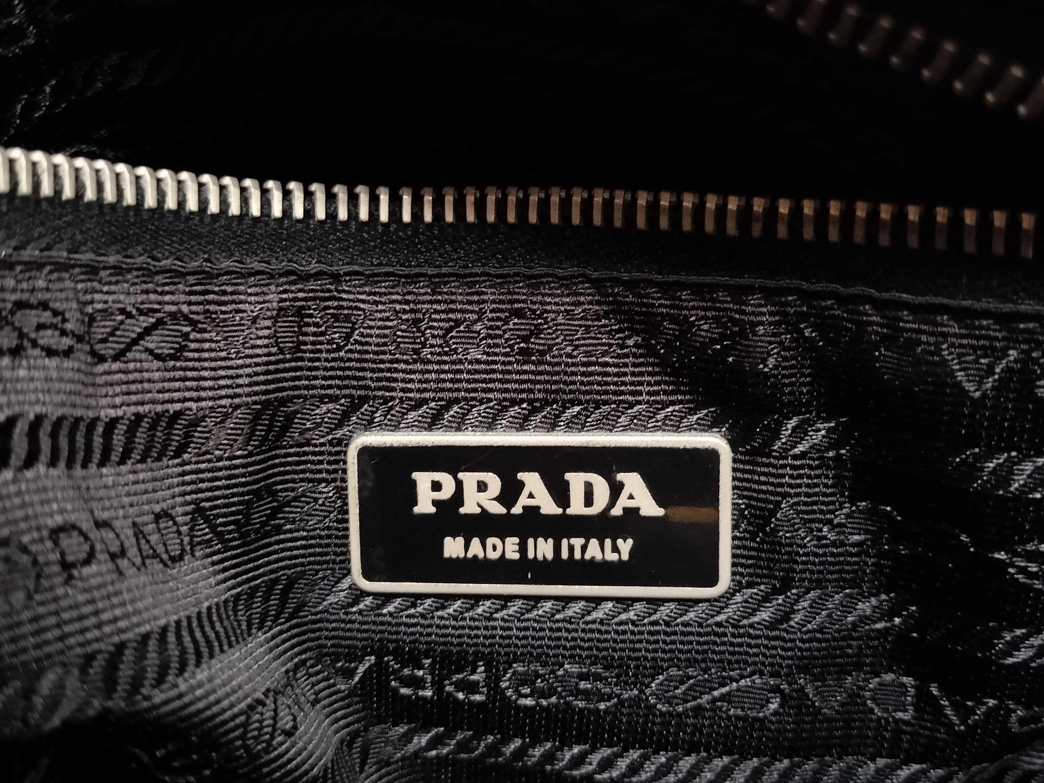 Nylon Prada Tessuto Nylon Shoulder Bag White Tag 14 Shoulder Bag — view 12