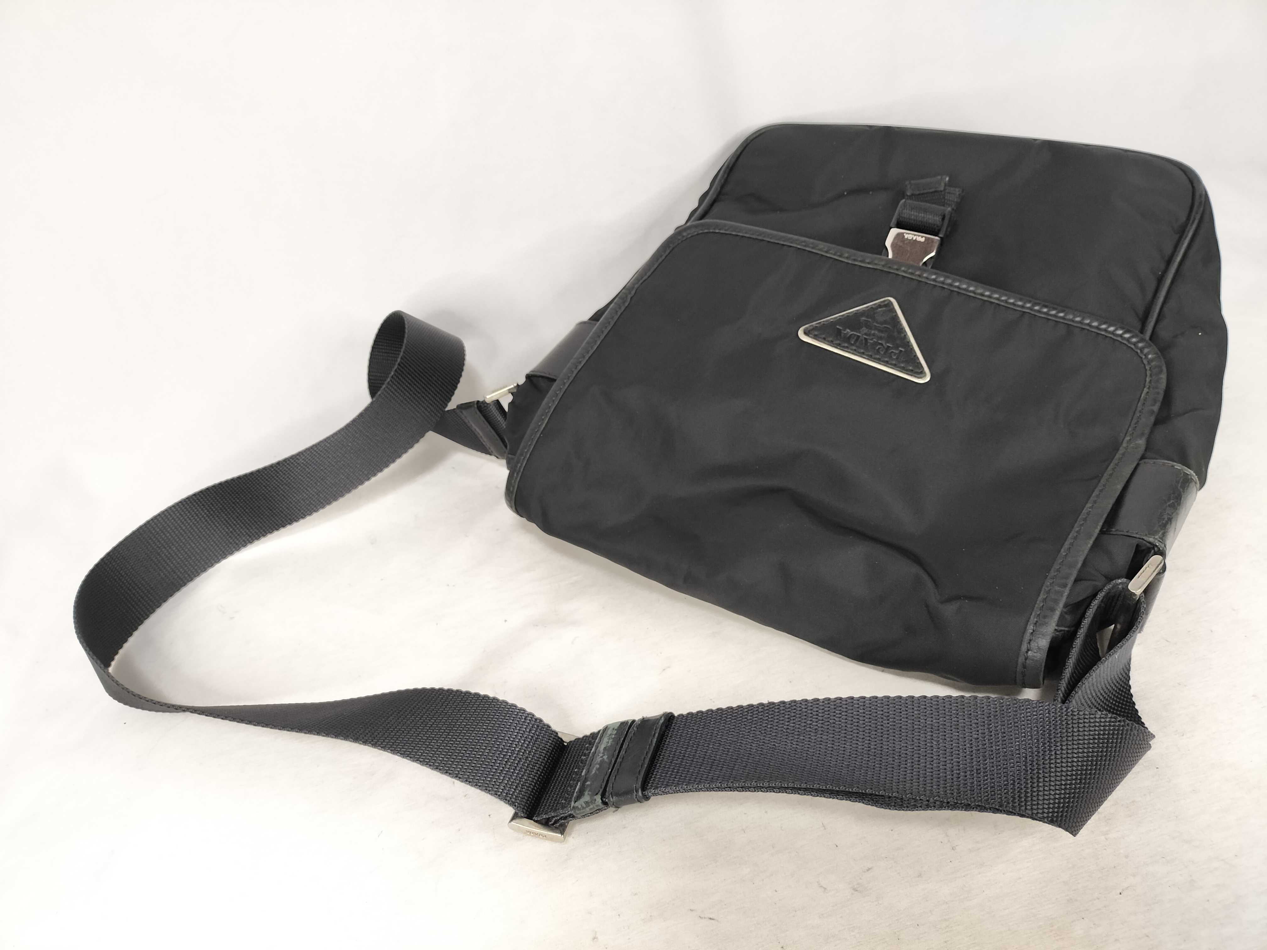 Nylon Prada Tessuto Nylon Shoulder Bag White Tag 14 Shoulder Bag — view 3
