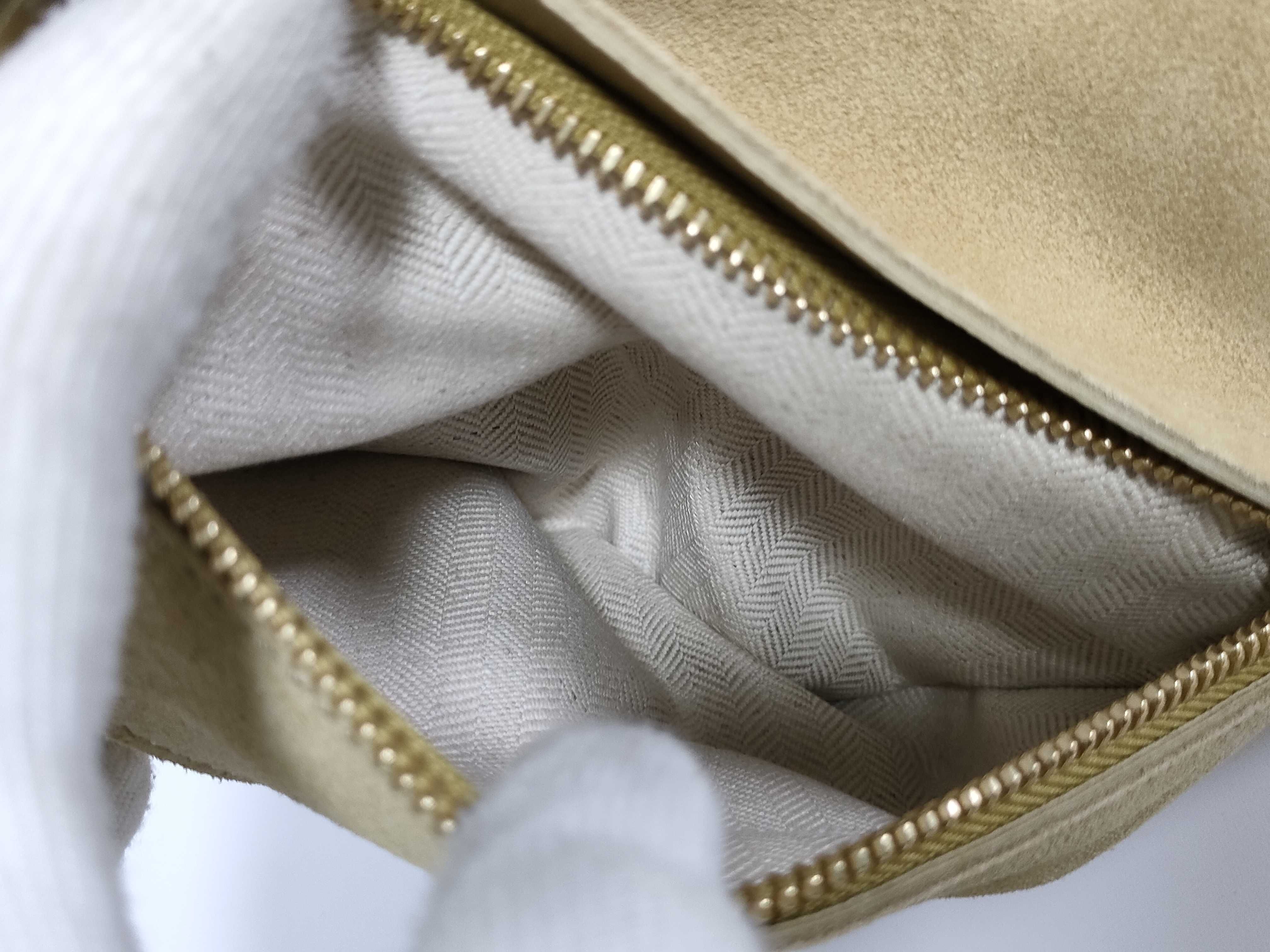 Hammock Leather x Suede 2-way Handbag — view 11