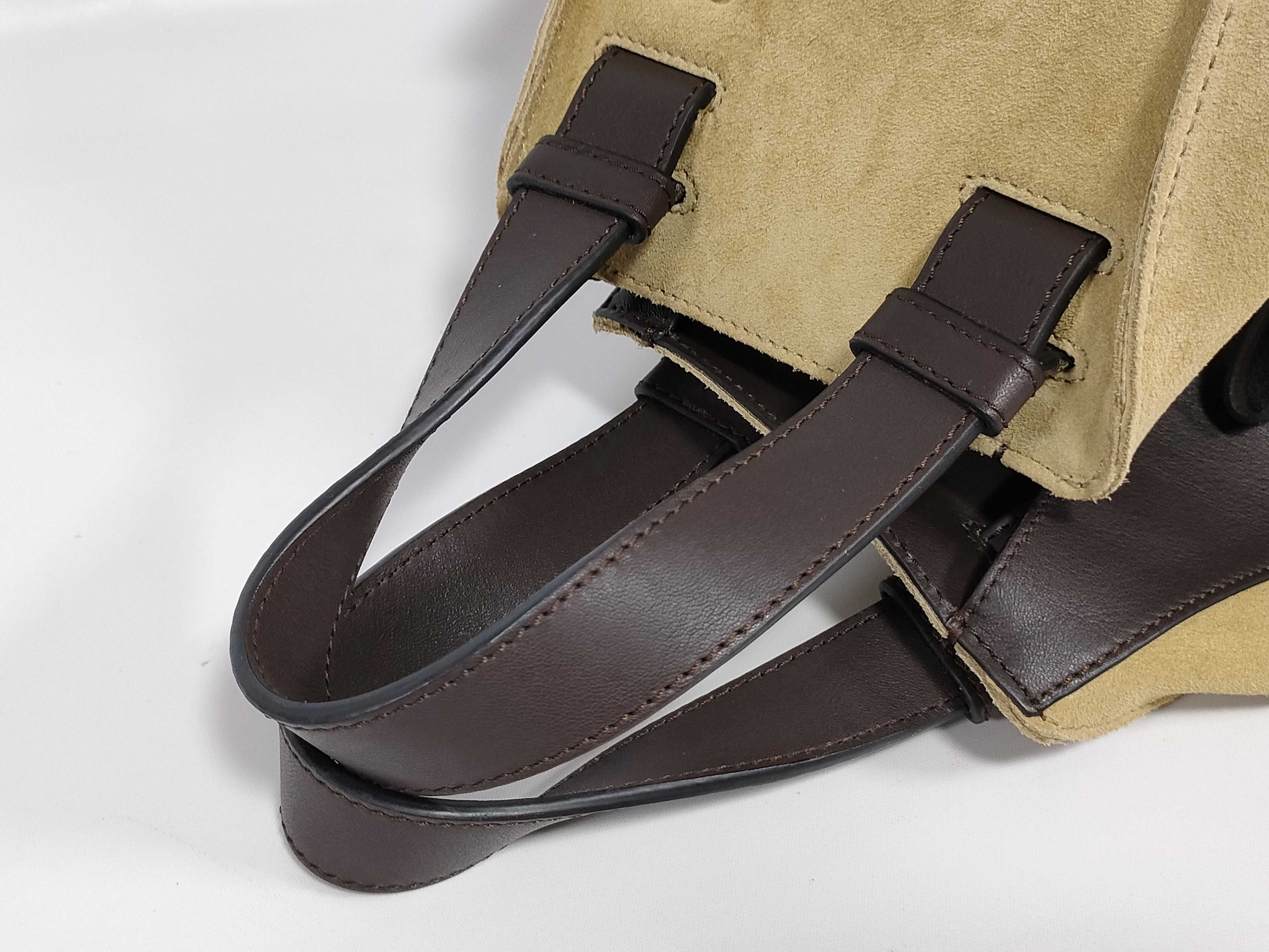 Hammock Leather x Suede 2-way Handbag — view 3